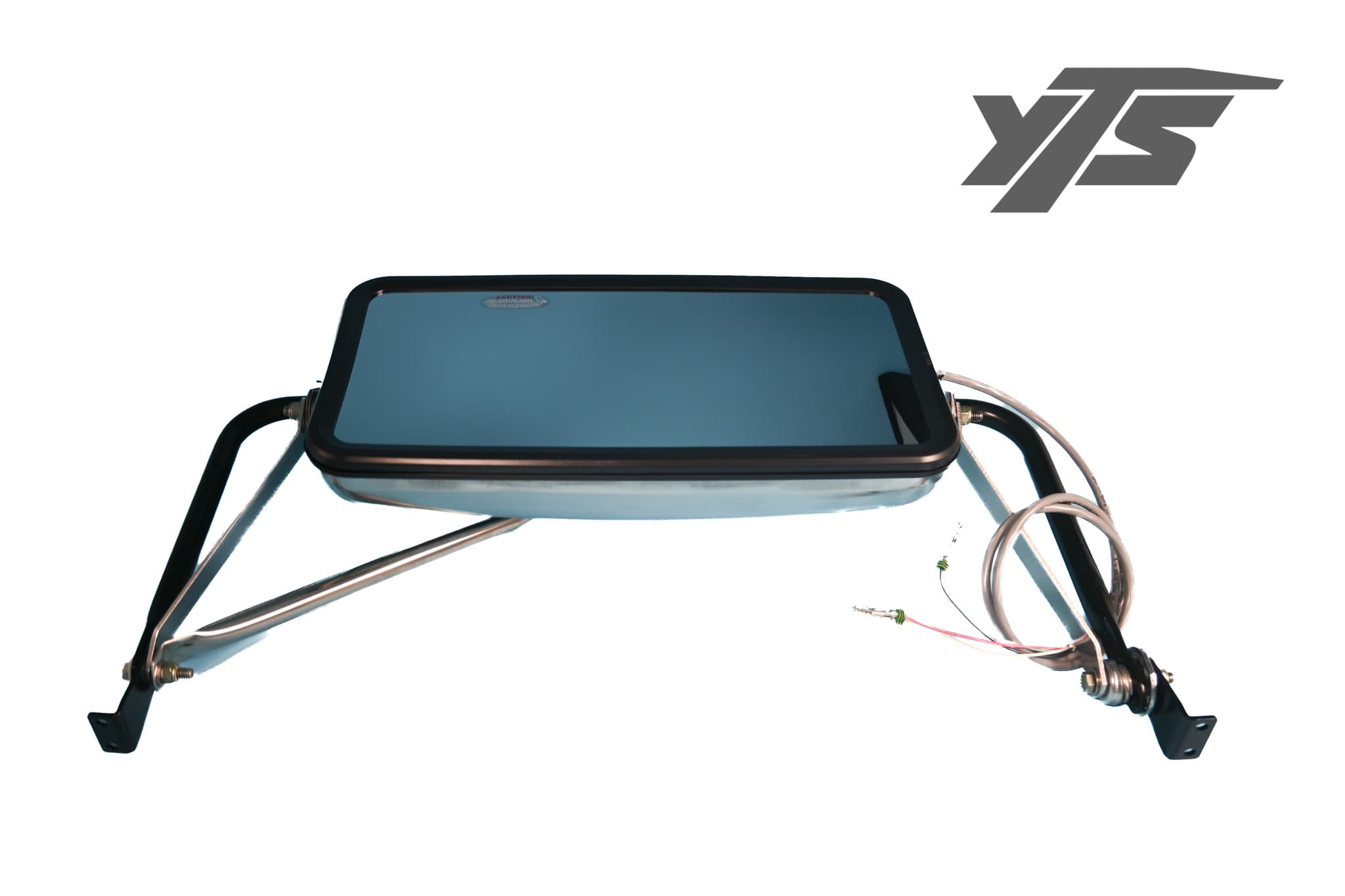 Autocar mirror rh heated moto velvac - A6220140-002 - yard truck part SKU A6220140-002