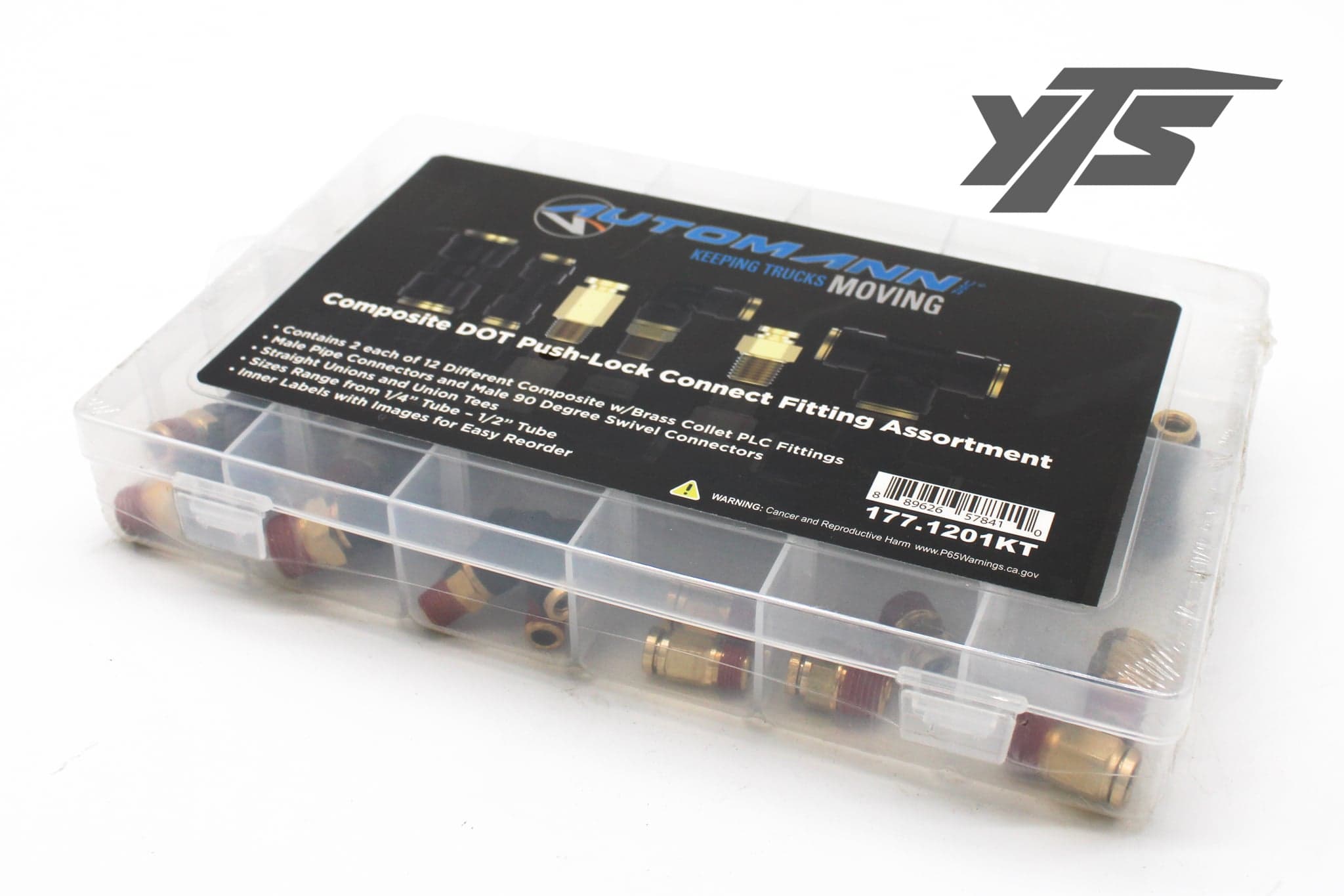 Automann Composite W Brass Kit Fitting - 177.1201KT - Miscellaneous for yard trucks SKU 177.1201KT
