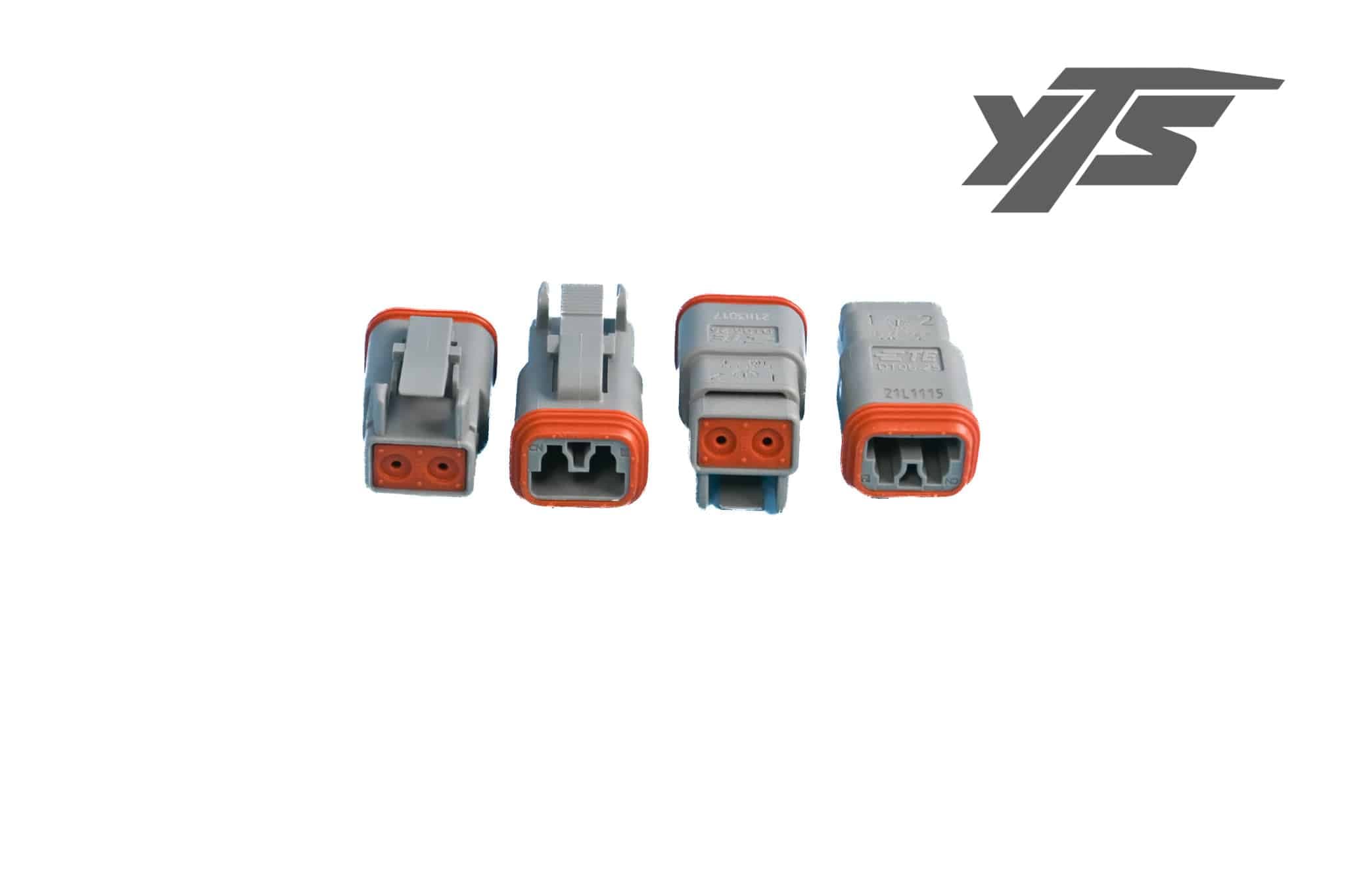 Automann Deutsch Plug Set 2 Cavity 4Pk - 178.8302P-4 - Miscellaneous for yard trucks SKU 178.8302P-4