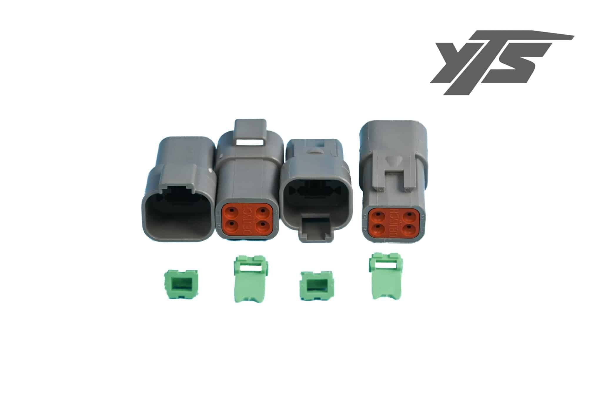 Automann Deutsch Receptacle Set 4Pk - 178.8304R-4 - Miscellaneous for yard trucks SKU 178.8304R-4