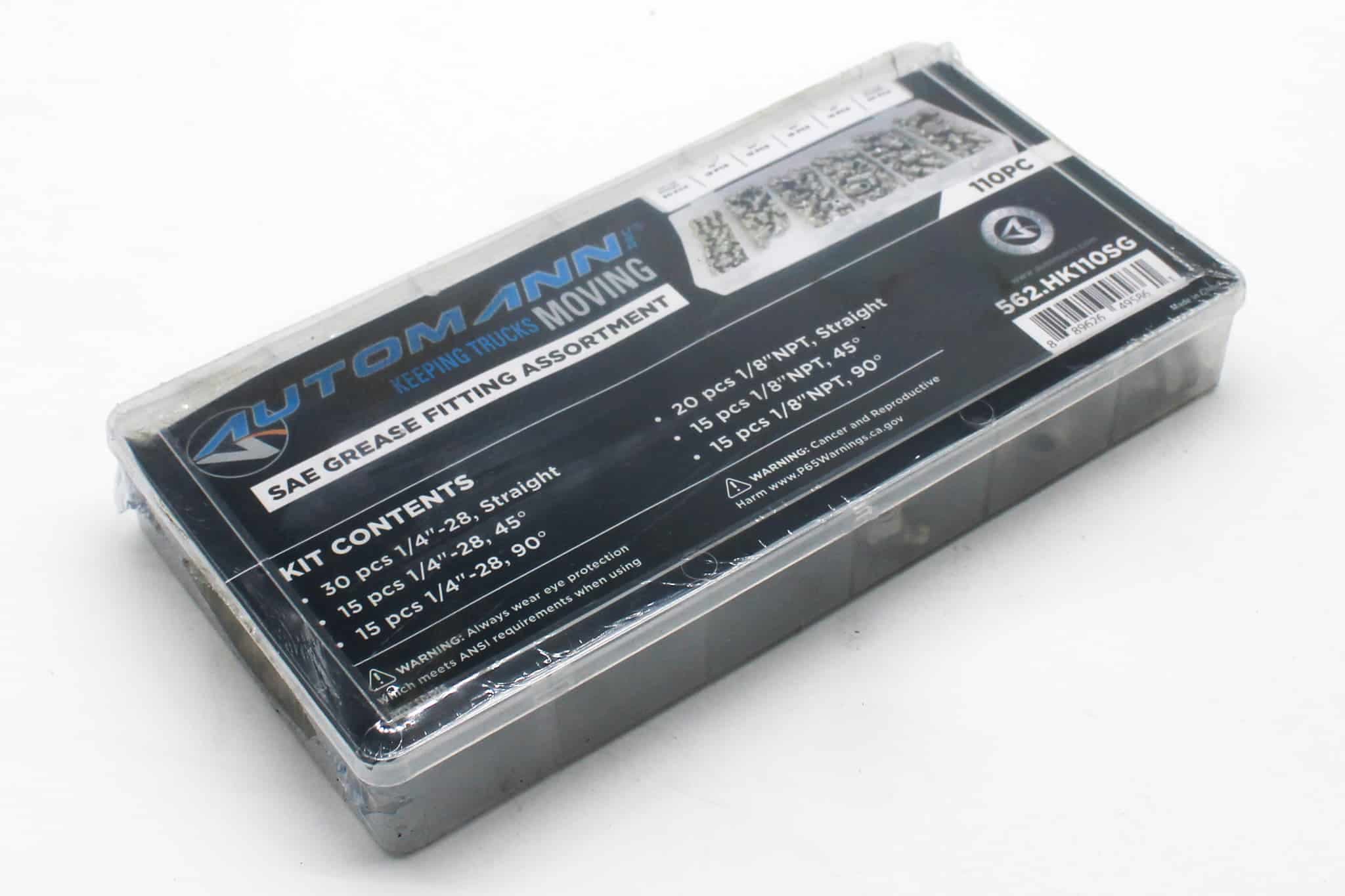 Automann Grease Kit (Sae) Fitting - 562.HK110SG - Fasteners for yard trucks SKU 562.HK110SG