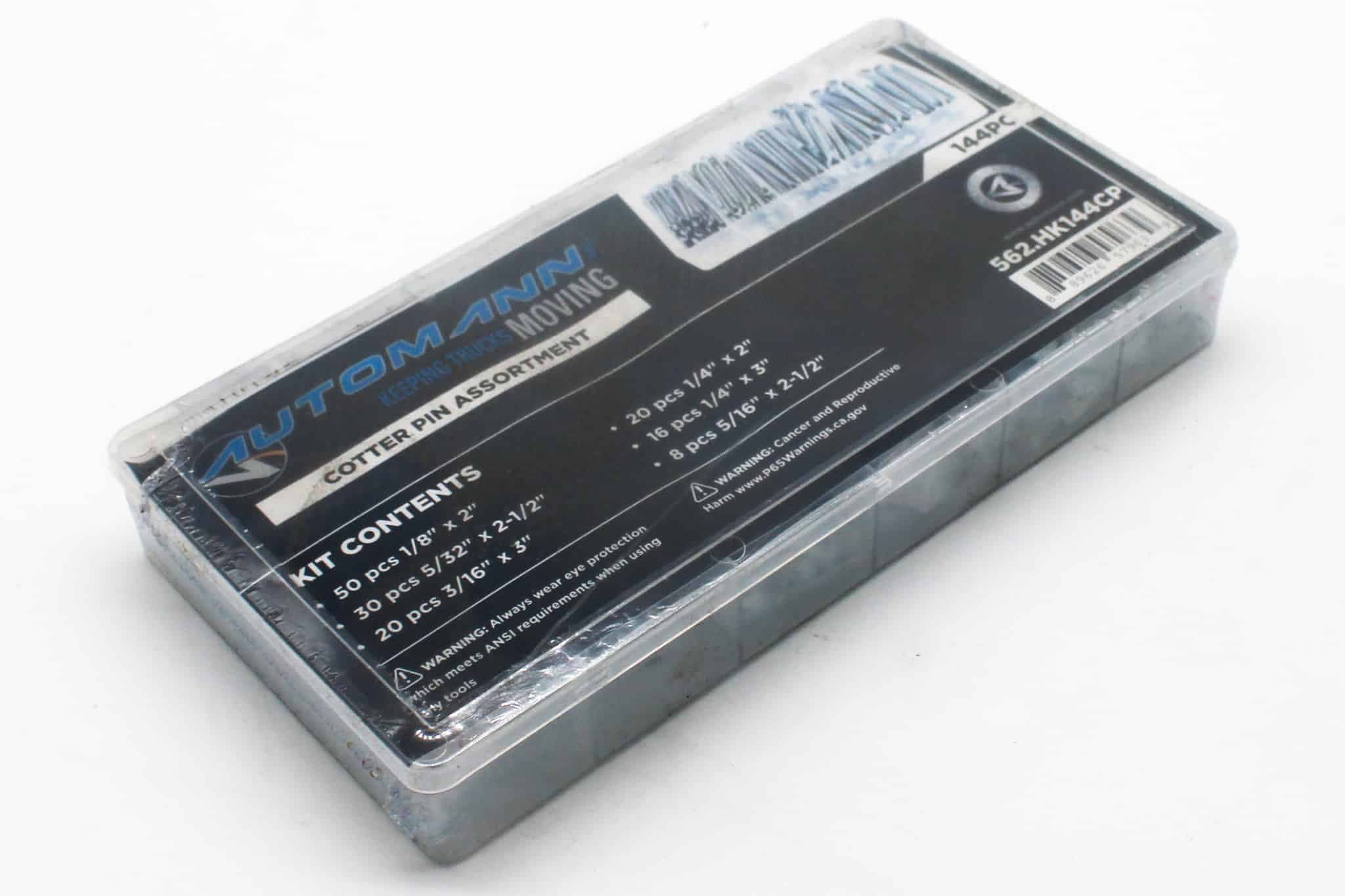 Automann Cotter Pin Asst Kit - 562.HK144CP - Fasteners for yard trucks SKU 562.HK144CP