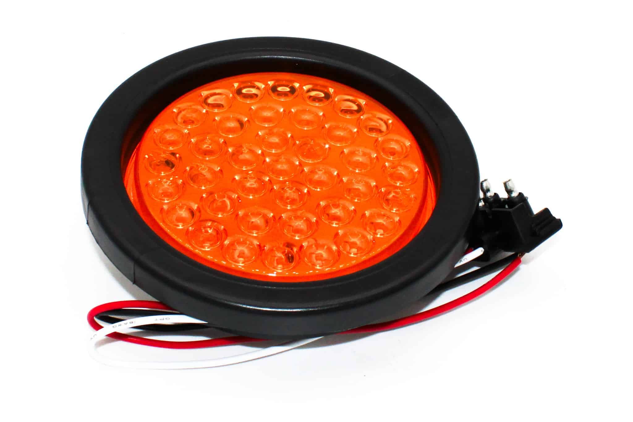 Automann F P T Kit LED 4in Amber Light - 571.LD40A39-K - Lights for yard trucks SKU 571.LD40A39-K