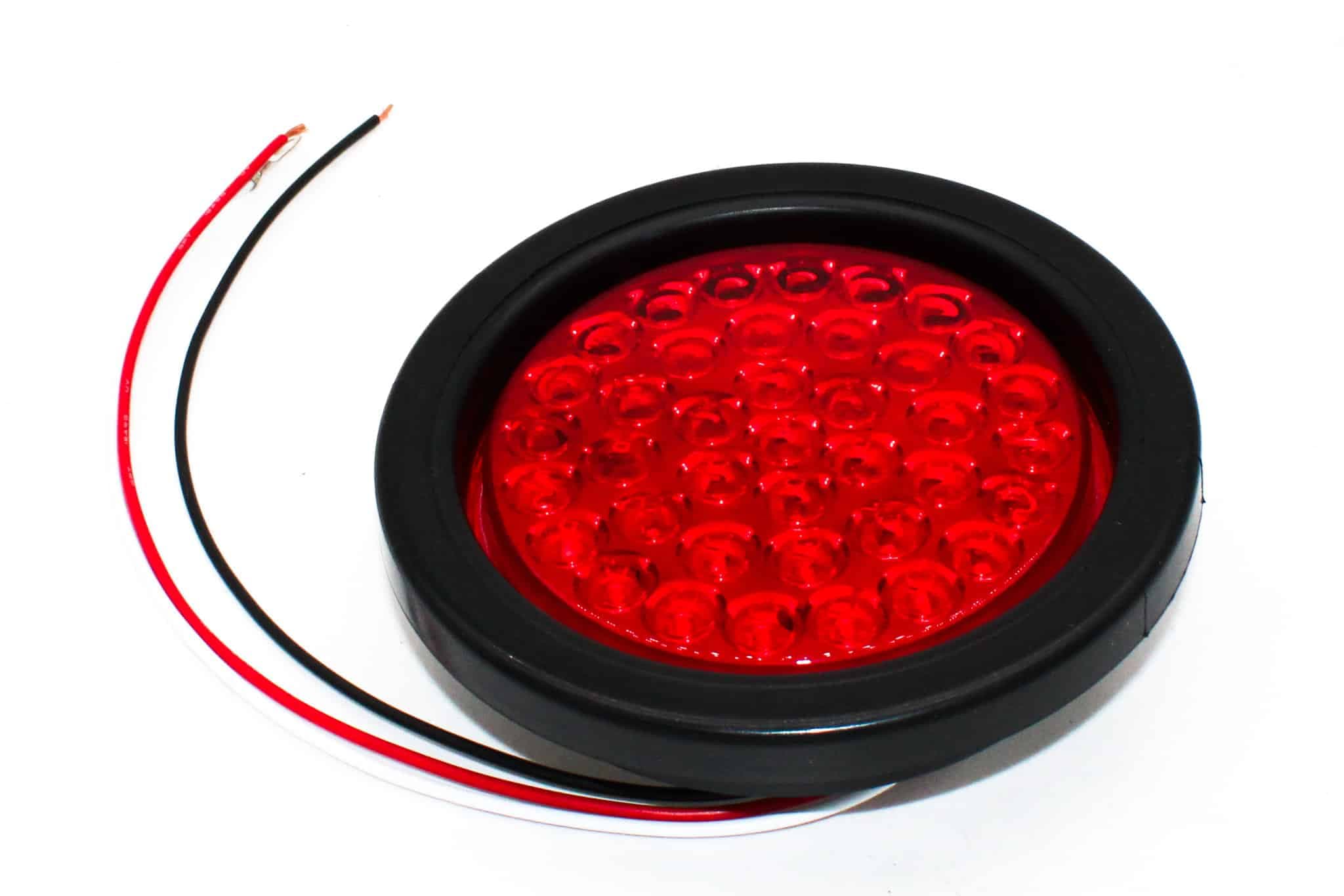 Automann Red S/T/T Kit LED 4in Light - 571.LD40R39-K - Lights for yard trucks SKU 571.LD40R39-K