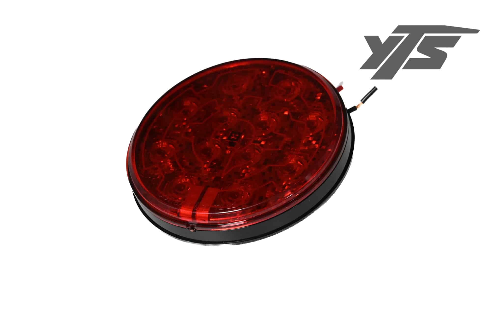 Automann Heated Amber 4" Round LED - 571.LD41R12-HEAT - Lights for yard trucks SKU 571.LD41R12-HEAT
