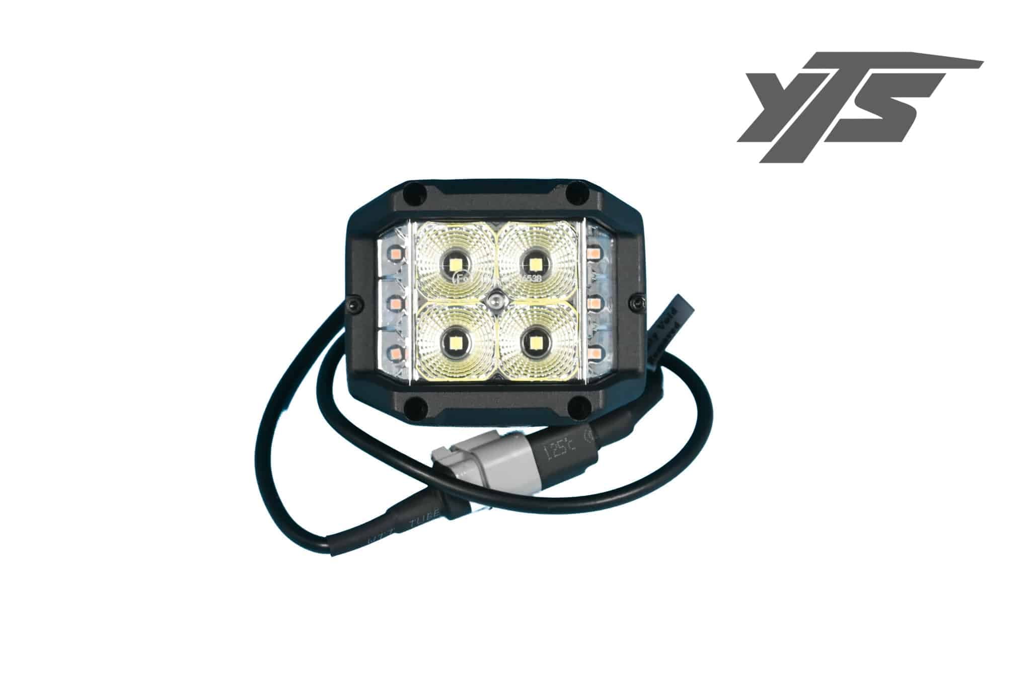 Automann Dual Function Work Lamp Strobe - 571.LD968WL10TS - Electrical for yard trucks SKU 571.LD968WL10TS