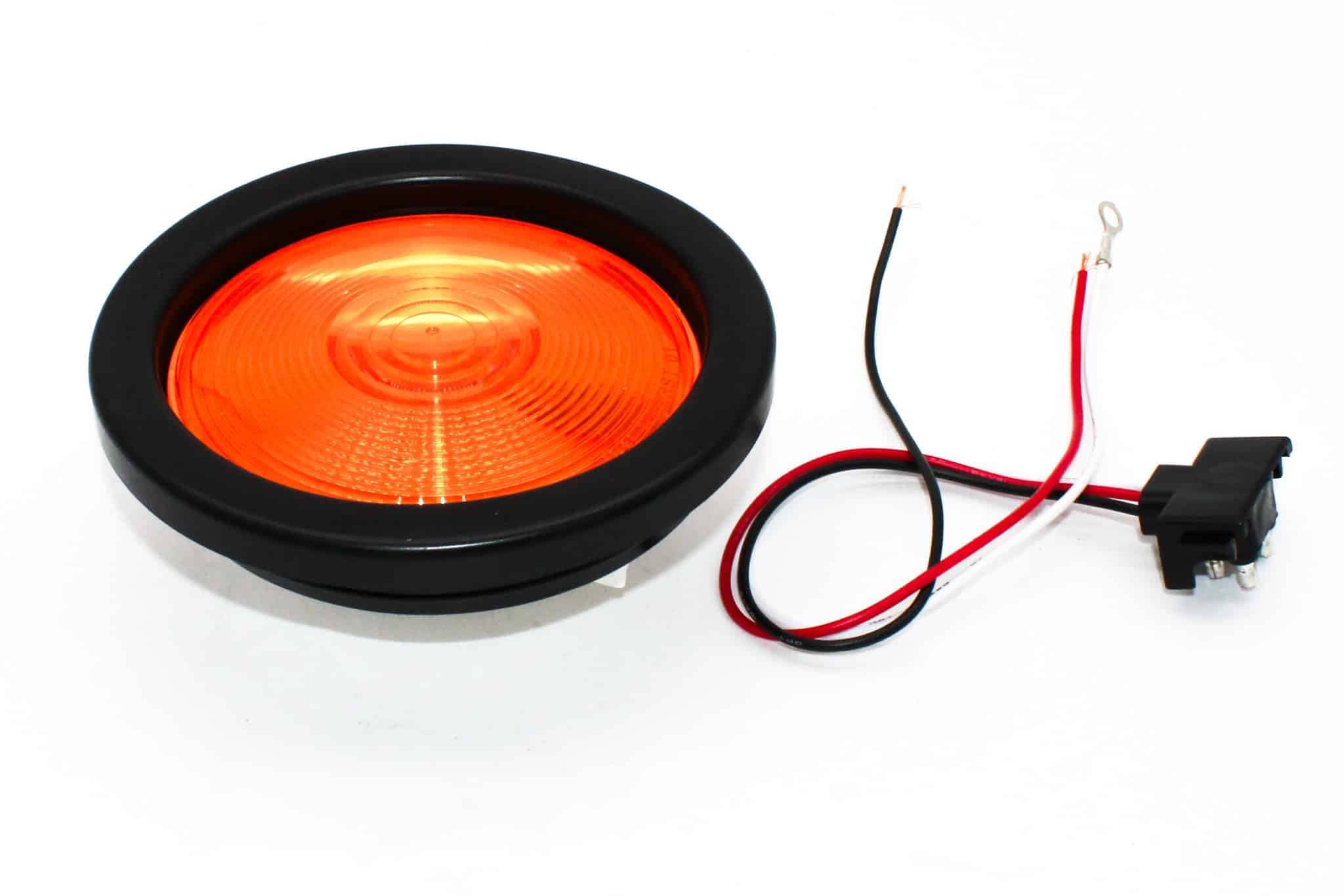Automann F P T Kit 4" Amber Light - 571.LG40A-K - Lights for yard trucks SKU 571.LG40A-K