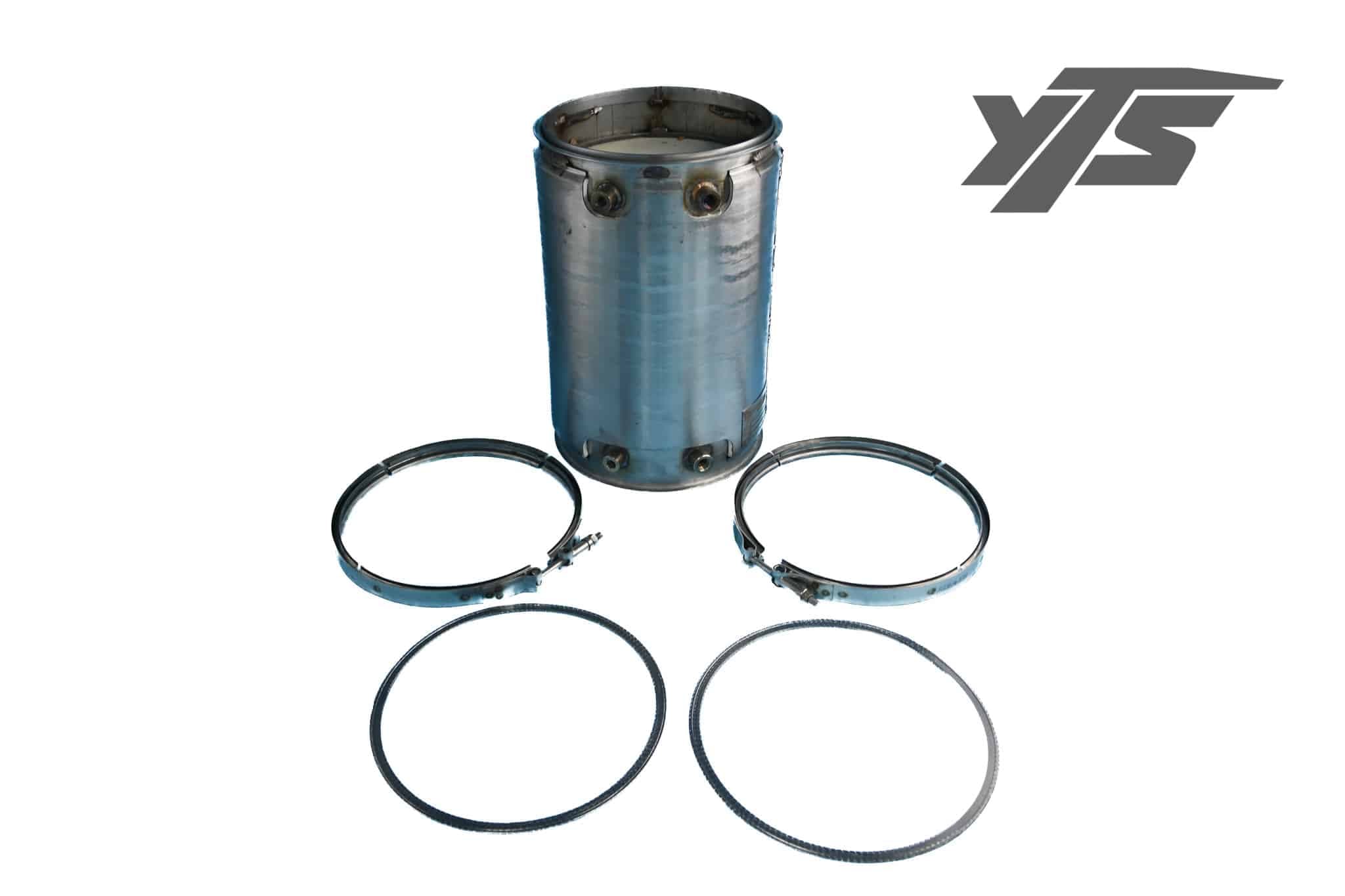 Automann DPF Cummins Isb With Clamps And Gsk - 820.F905603K - Miscellaneous for yard trucks SKU 820.F905603K