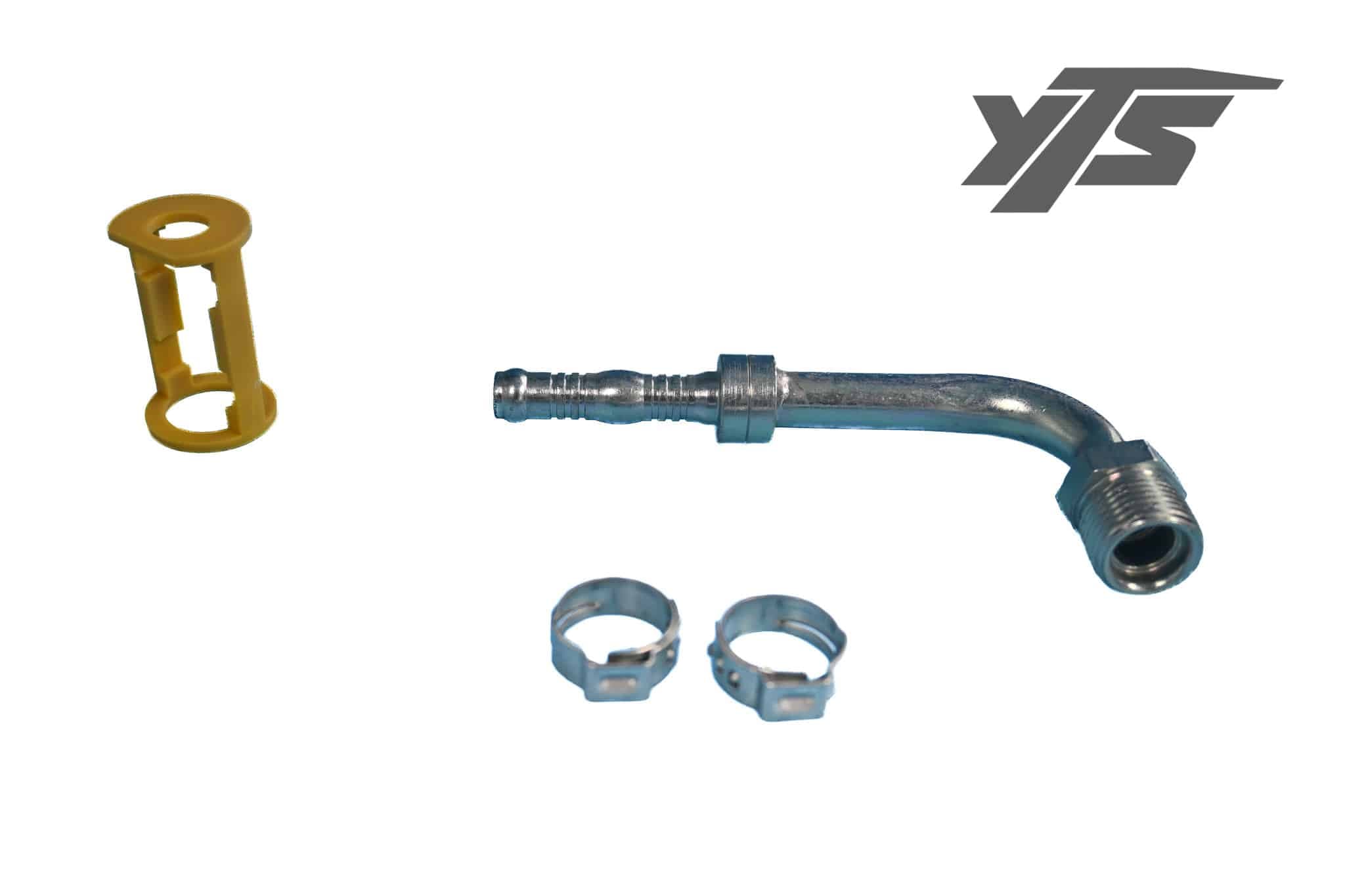 Automann A/C Hose Male 90 Fitting - BC54208-0606C - Miscellaneous for yard trucks SKU BC54208-0606C