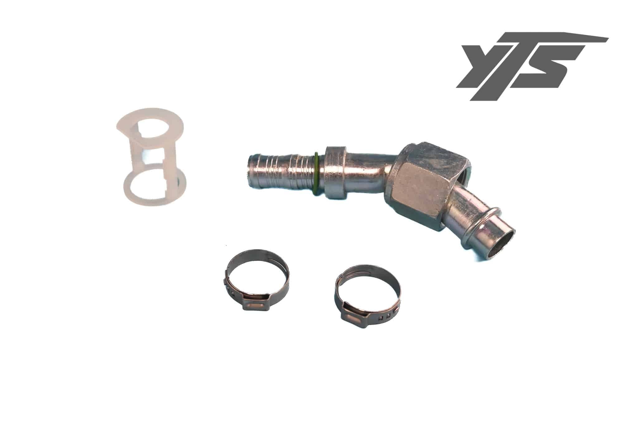 Automann A/C Hose Female 45 Fitting - BC54705-1212C - Miscellaneous for yard trucks SKU BC54705-1212C