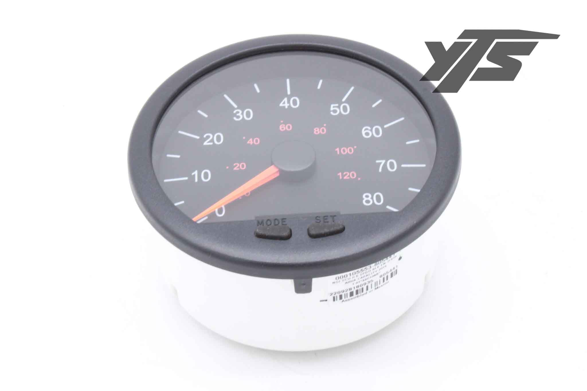 Capacity Speedometer 5 MPH W Qsbt3 - 10002116 - Cab for yard trucks SKU 10002116
