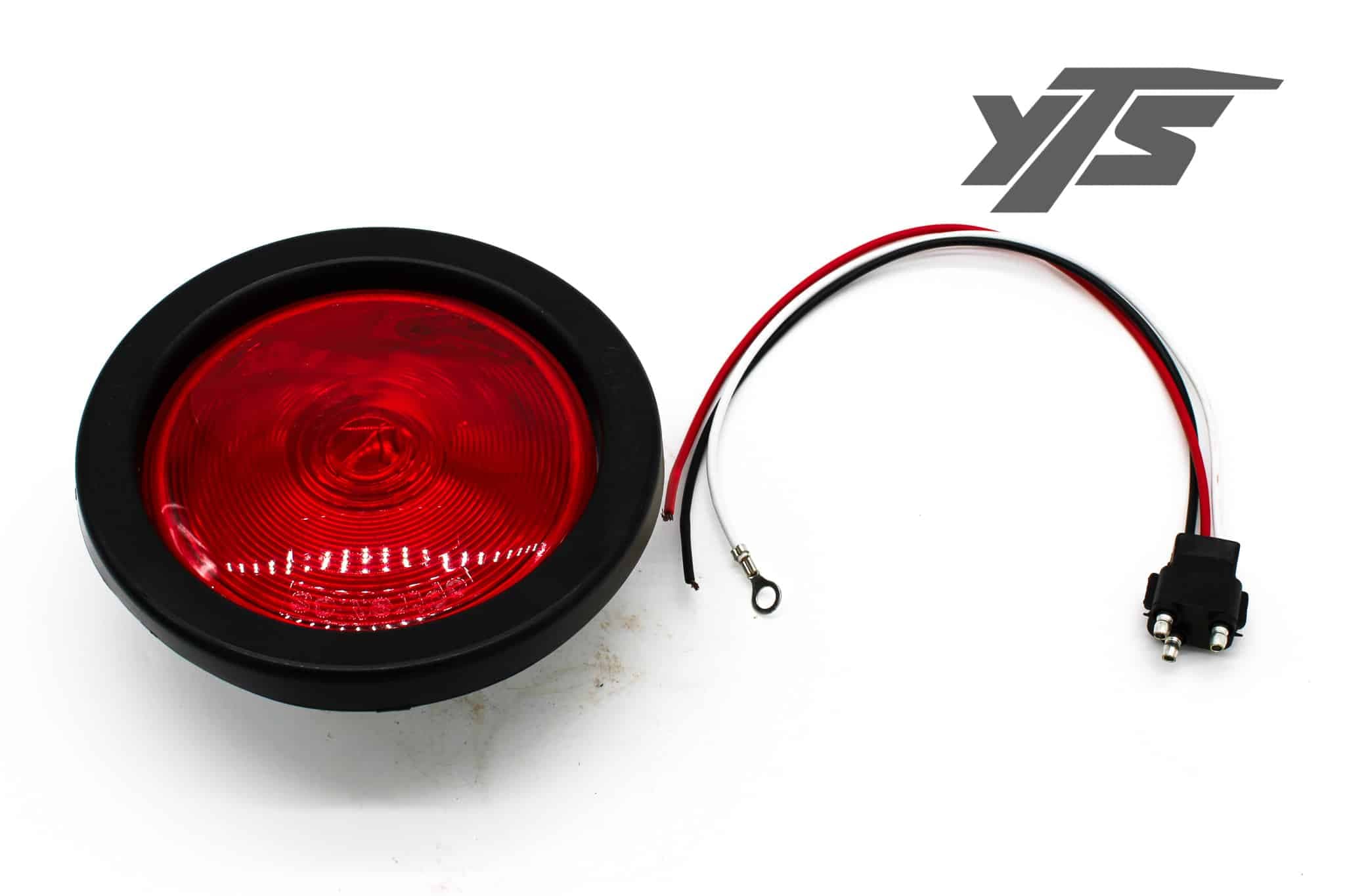 Capacity Bulb Red W Grommet - 103962 - Lights for yard trucks SKU 103962