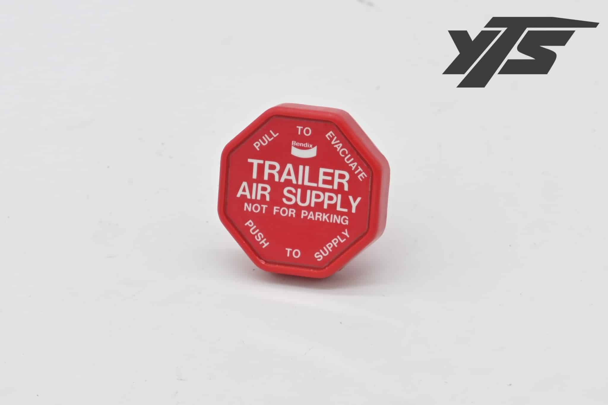 Capacity Knob Trailer Air Supply Red - 120907 - Miscellaneous for yard trucks SKU 120907