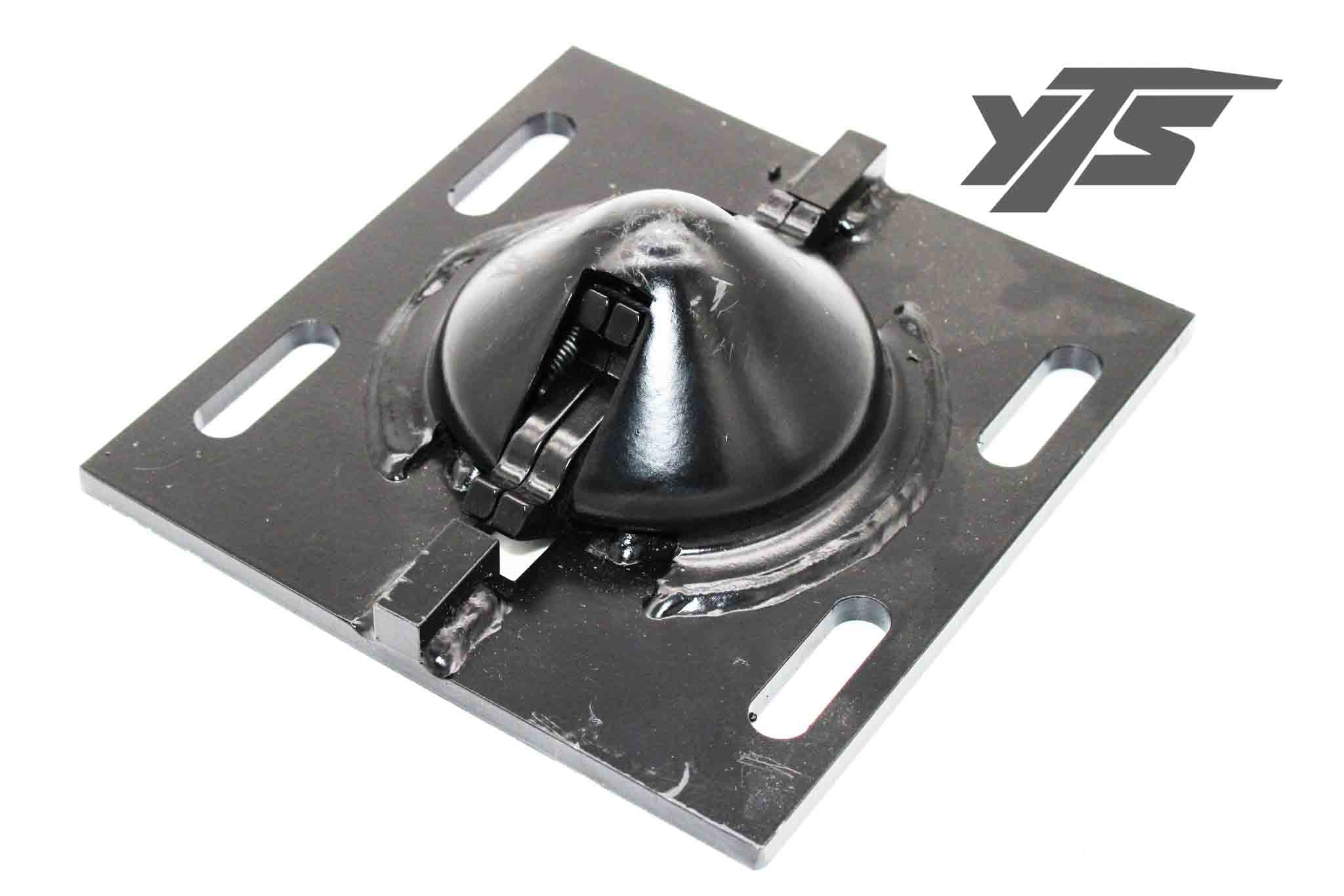 Capacity Cab Latch Base W O Cylinder Assembly - 124862 - yard truck part SKU 124862