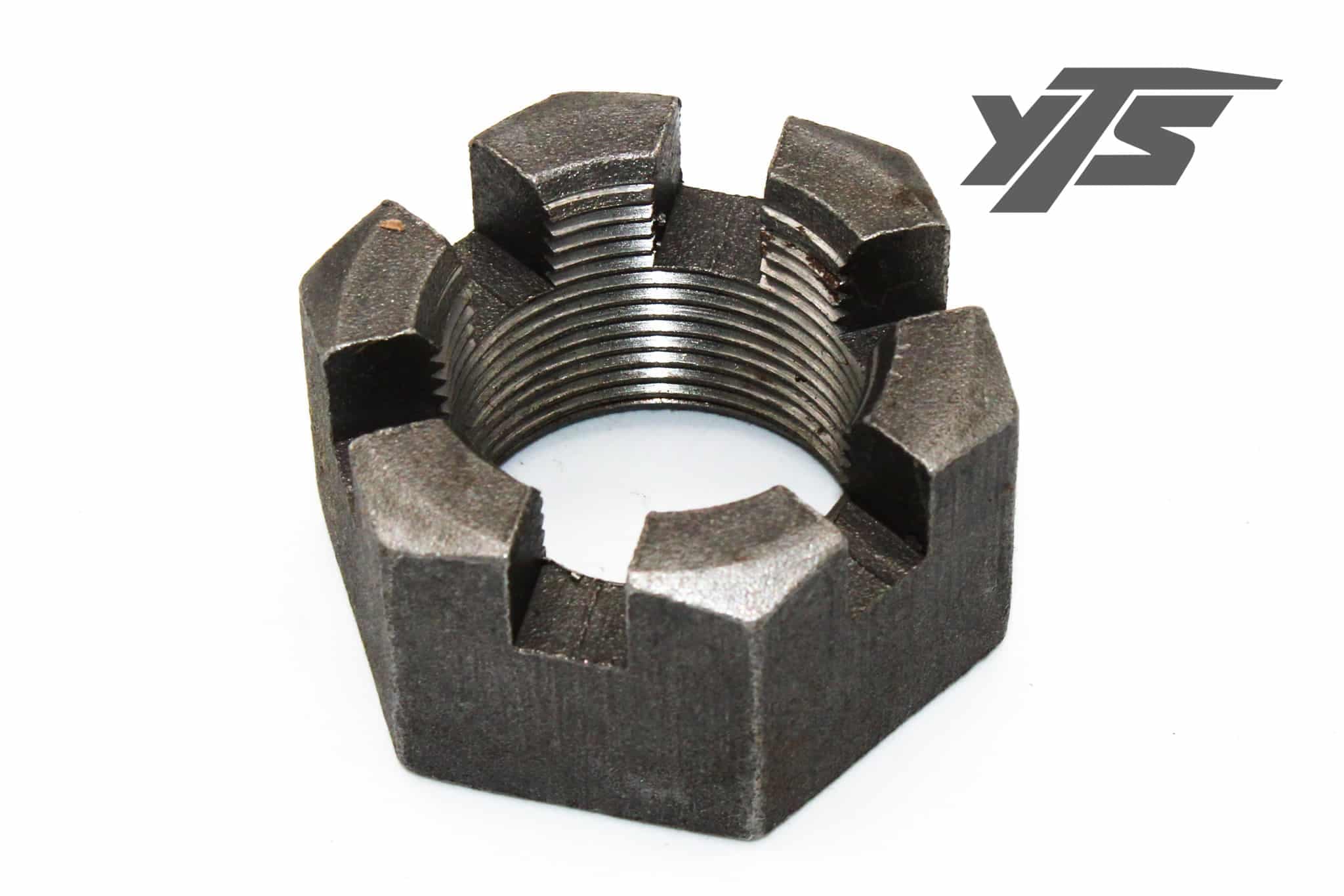 Capacity Hex Slotted 1 2-12 Gr 5 Nut - 130023 - Fasteners for yard trucks SKU 130023