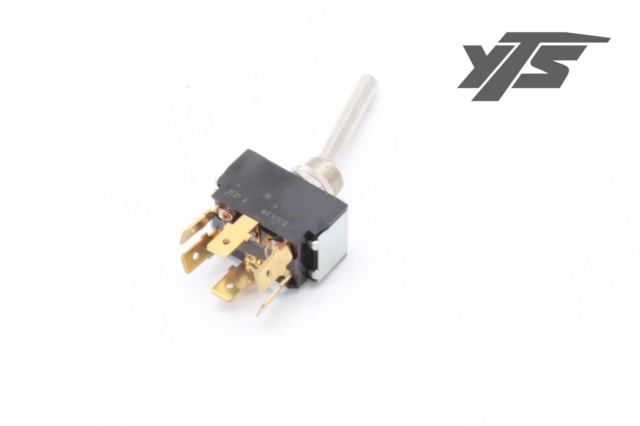 Capacity Headlamp Chrome Toggle Switch - 130480 - Electrical for yard trucks SKU 130480