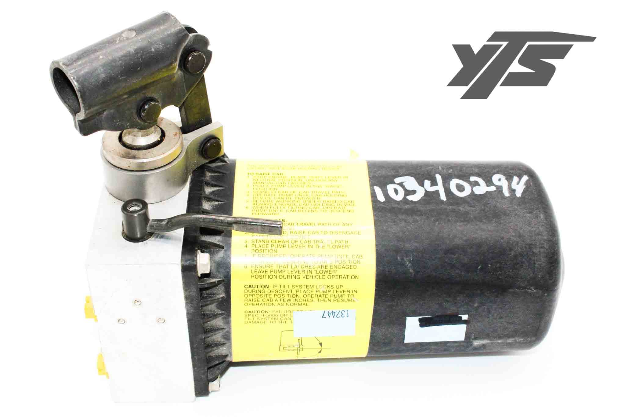 Capacity Cab Manual 65 Cu In Reser Pump - 132447 - yard truck part SKU 132447