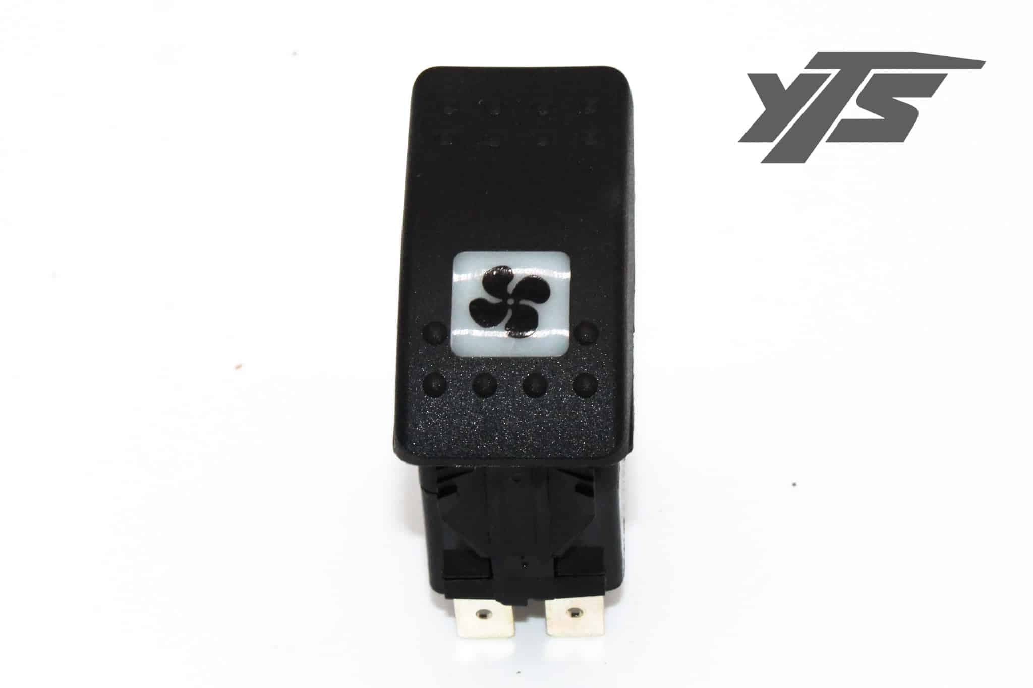 Capacity Rocker 12v Spst Aux Fan Switch - 153919 - Electrical for yard trucks SKU 153919
