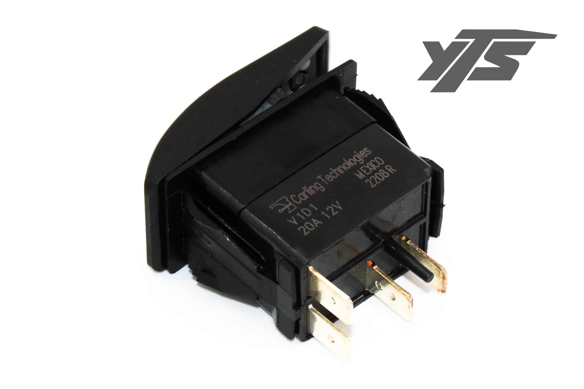 Capacity Rocker 12v Spst Mir Ht Switch - 153920 - Electrical for yard trucks SKU 153920