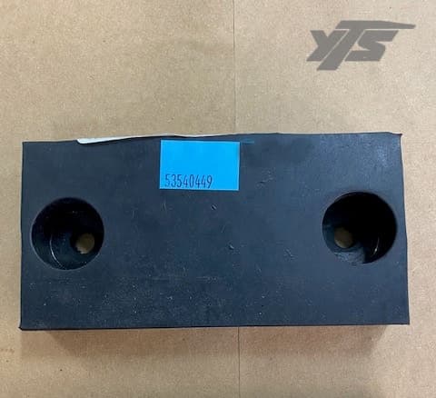 Kalmar Ottawa Rubber Stop Front Axle - 53540449 - yard truck part SKU 53540449