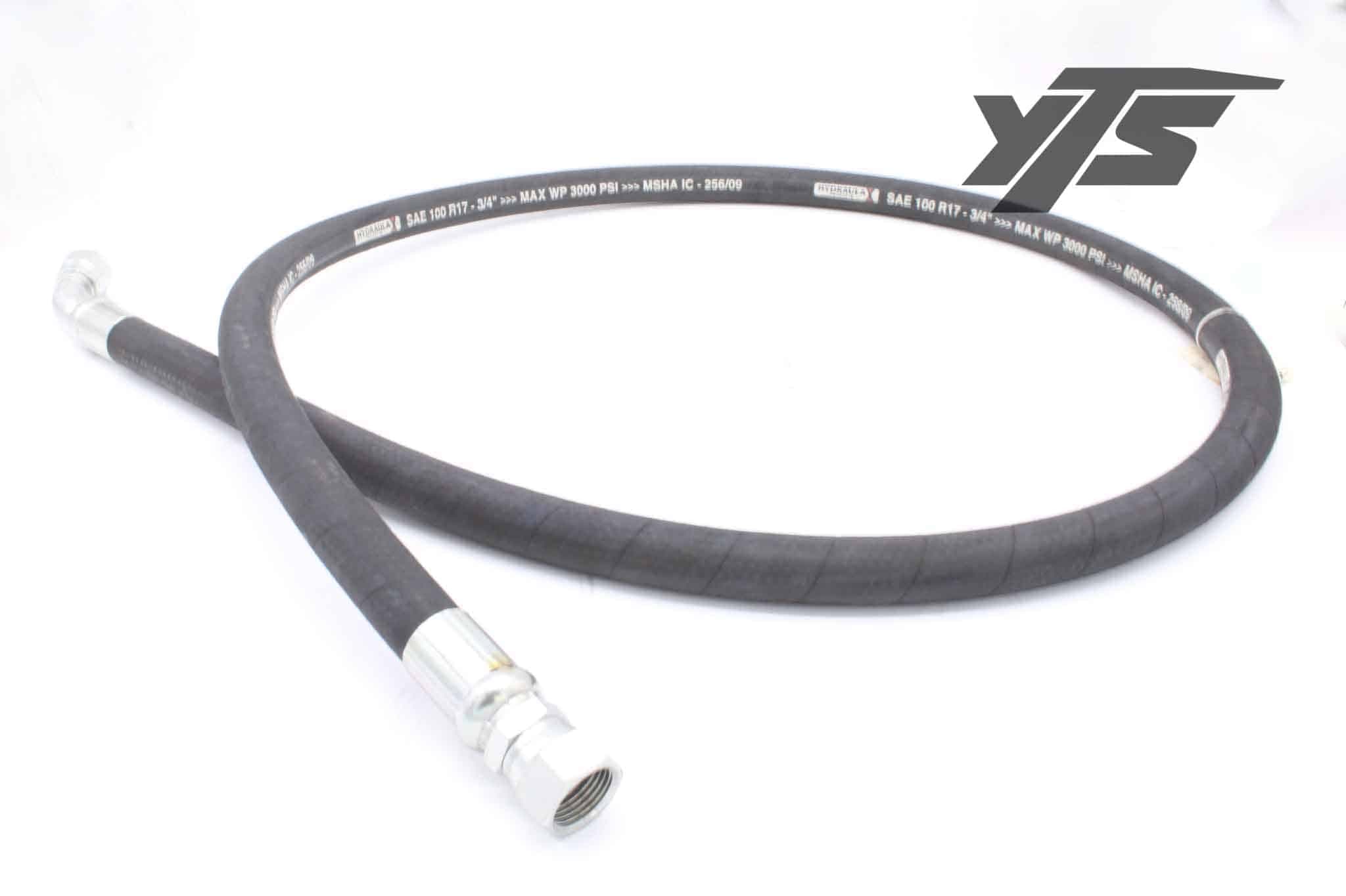 Kalmar Ottawa Hydraulic Hose Assembly - 53561567 - Tubes & Lines for yard trucks SKU 53561567