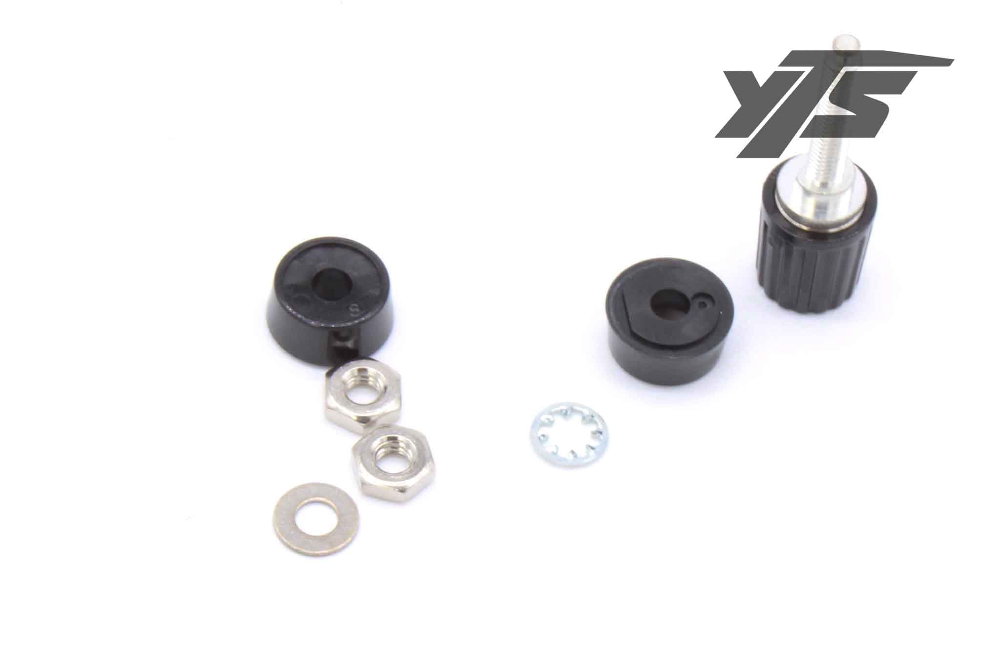 Kalmar Ottawa Black Binding Post Connector - 90028114 - Miscellaneous for yard trucks SKU 90028114