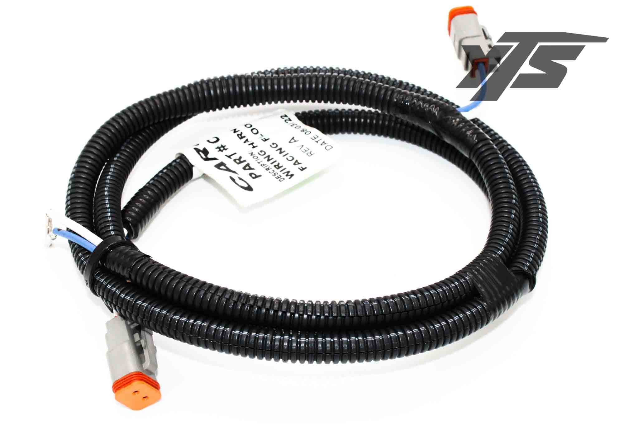Kalmar Ottawa Wiring Flood Light LED Harness - CTT00003839 - Electrical for yard trucks SKU CTT00003839