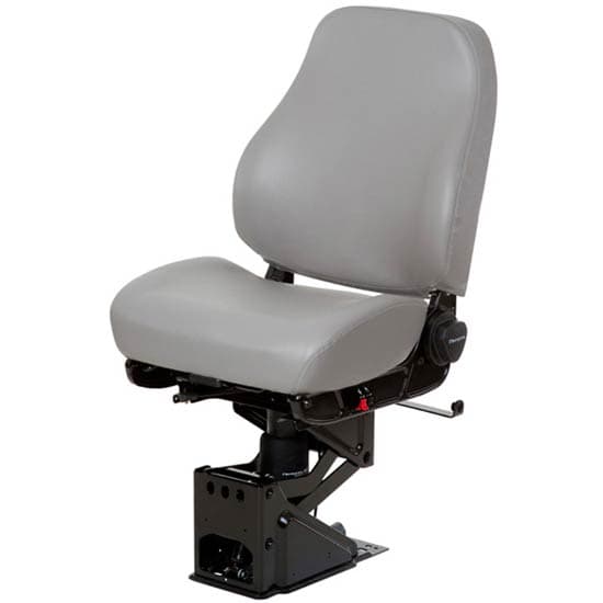 YTS Exclusives Ensign Seat National Hi Grey Vinyl - NT51110.001 - yard truck part SKU NT51110.001