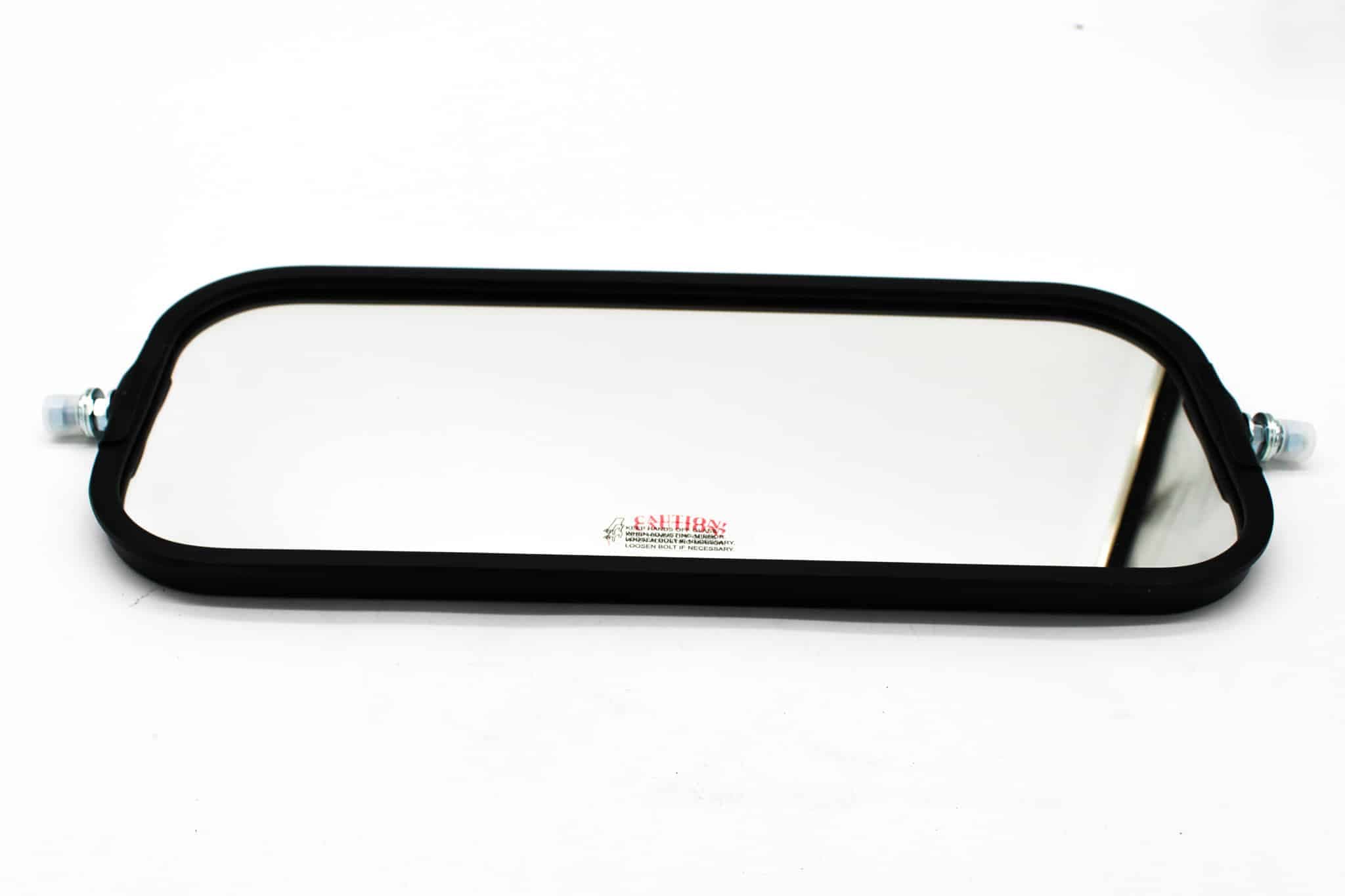Automann Black 7 X 16 Mirror - 563.9011 - yard truck part SKU 563.9011