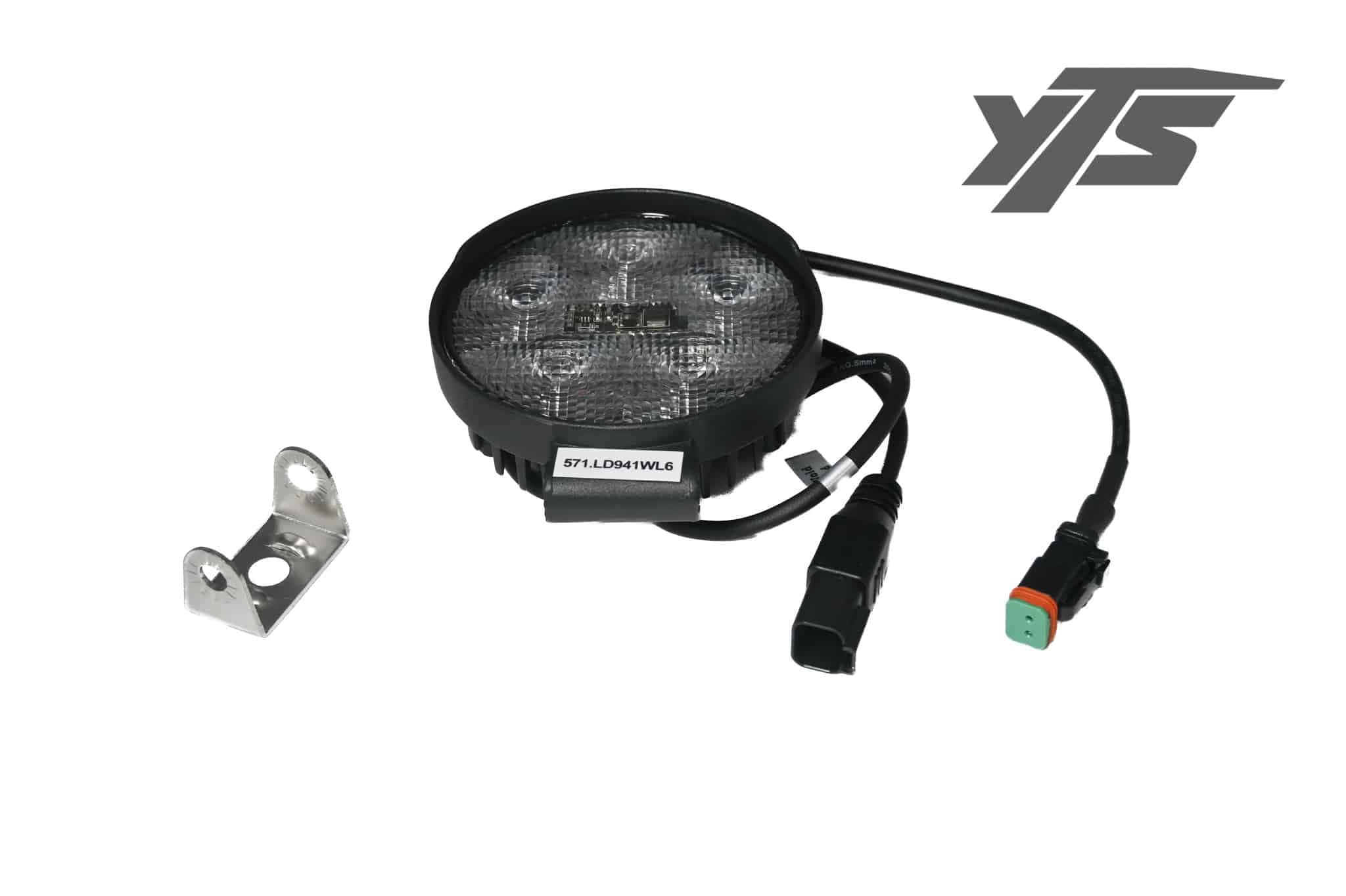 Automann Work Lamp LED 4" Round - 571.LD941WL6 - yard truck part SKU 571.LD941WL6