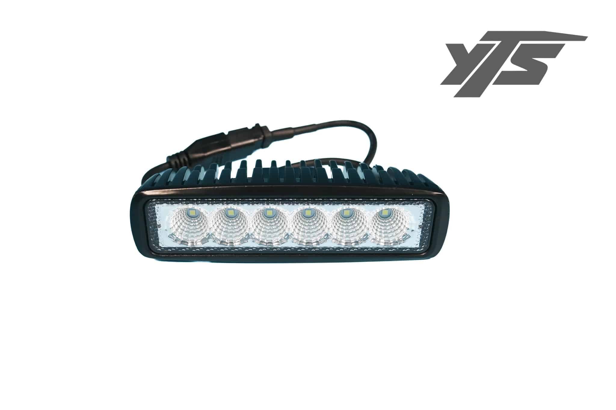 Automann Work Lamp LED 6" Flood 1140Lm - 571.LD957WL6 - yard truck part SKU 571.LD957WL6