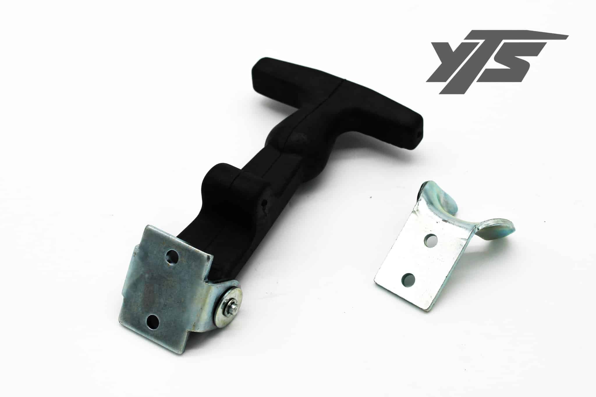 Capacity Brackets Rubber Hood Latch - 104010 - Platform for yard trucks SKU 104010