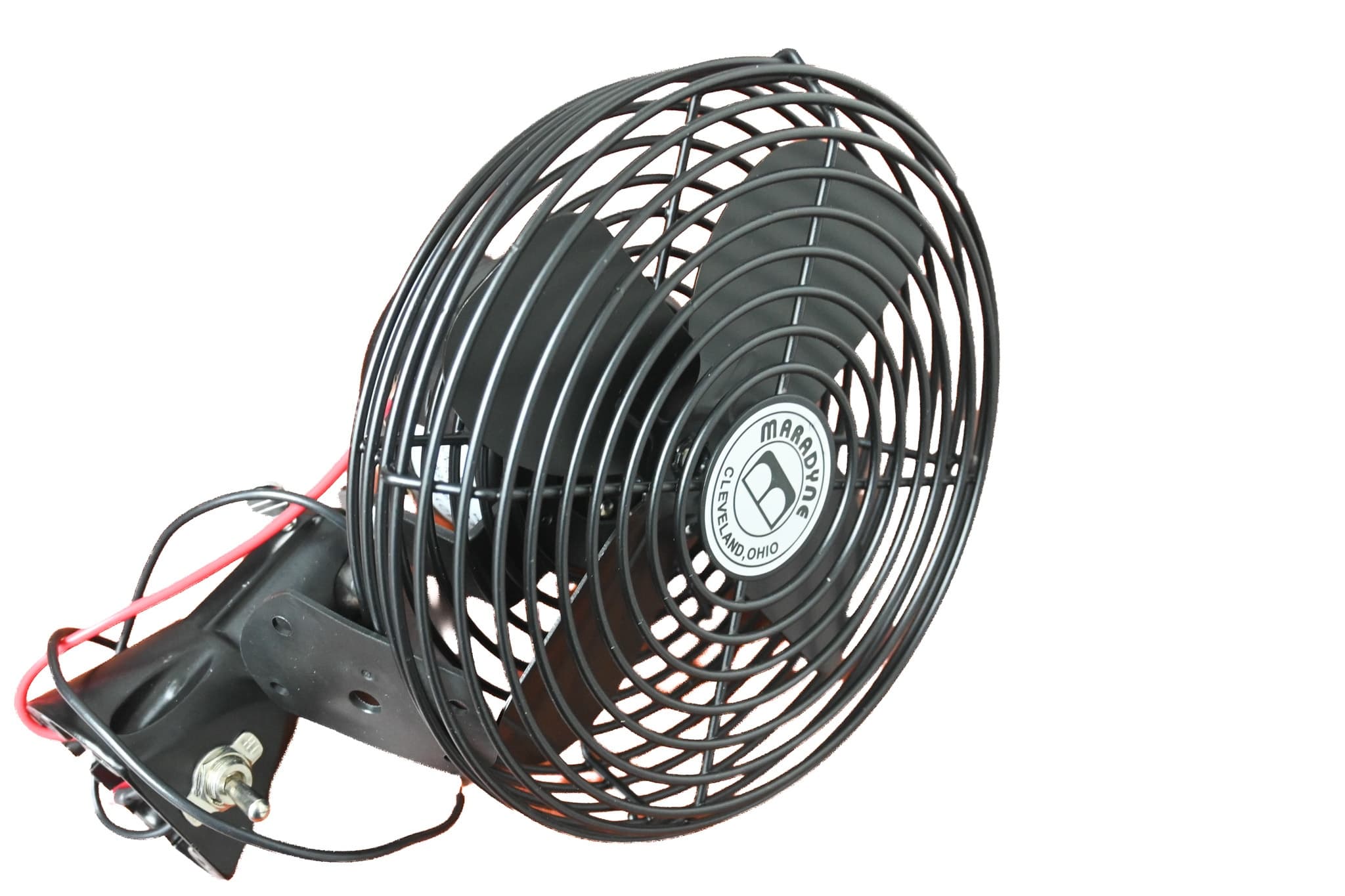 Autocar Fan Circulation 12V Black - yard truck part SKU 005566