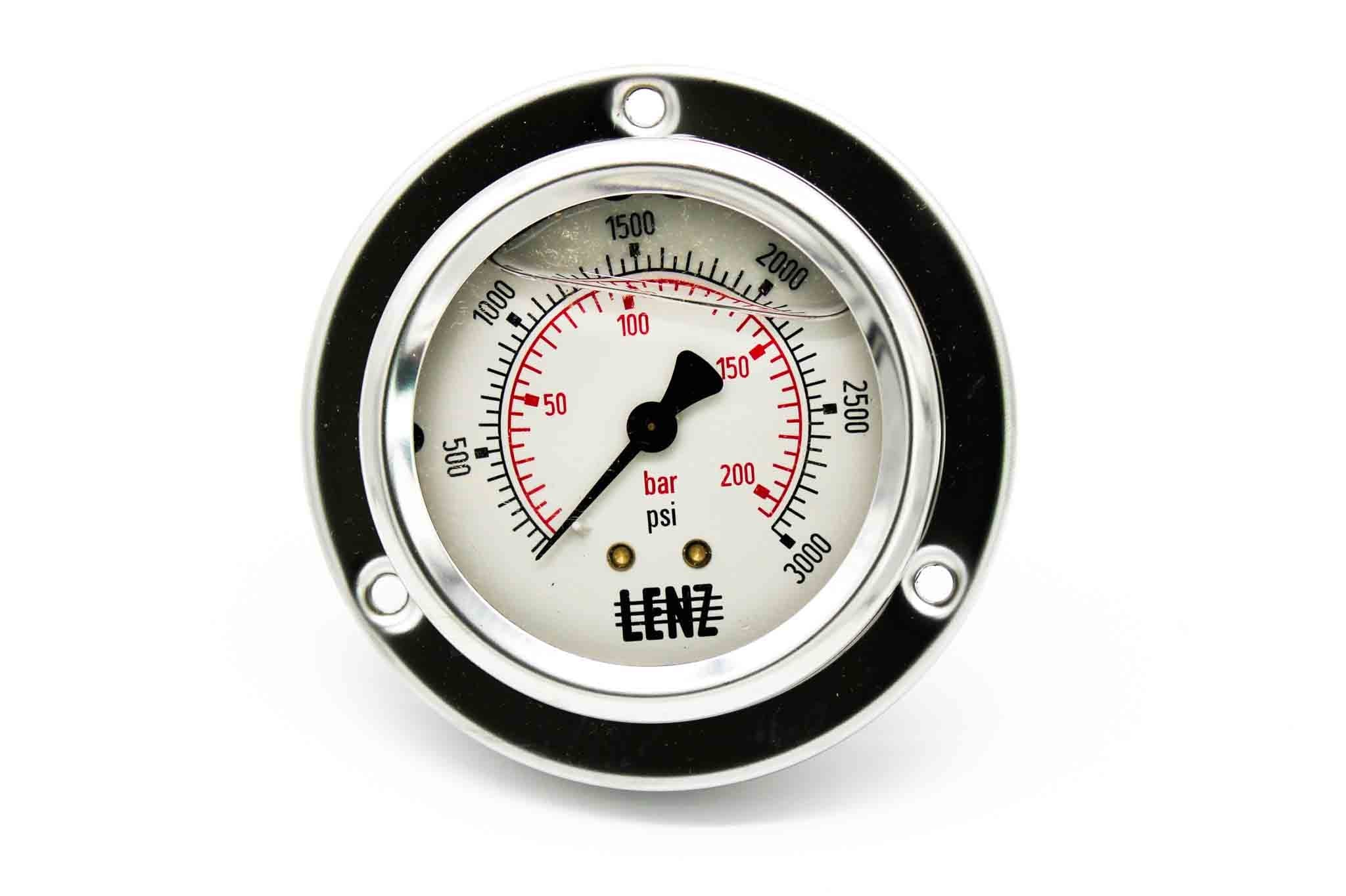 Capacity Gauge Hydraulic W Bar Gauge - 103656 - Cab for yard trucks SKU 103656