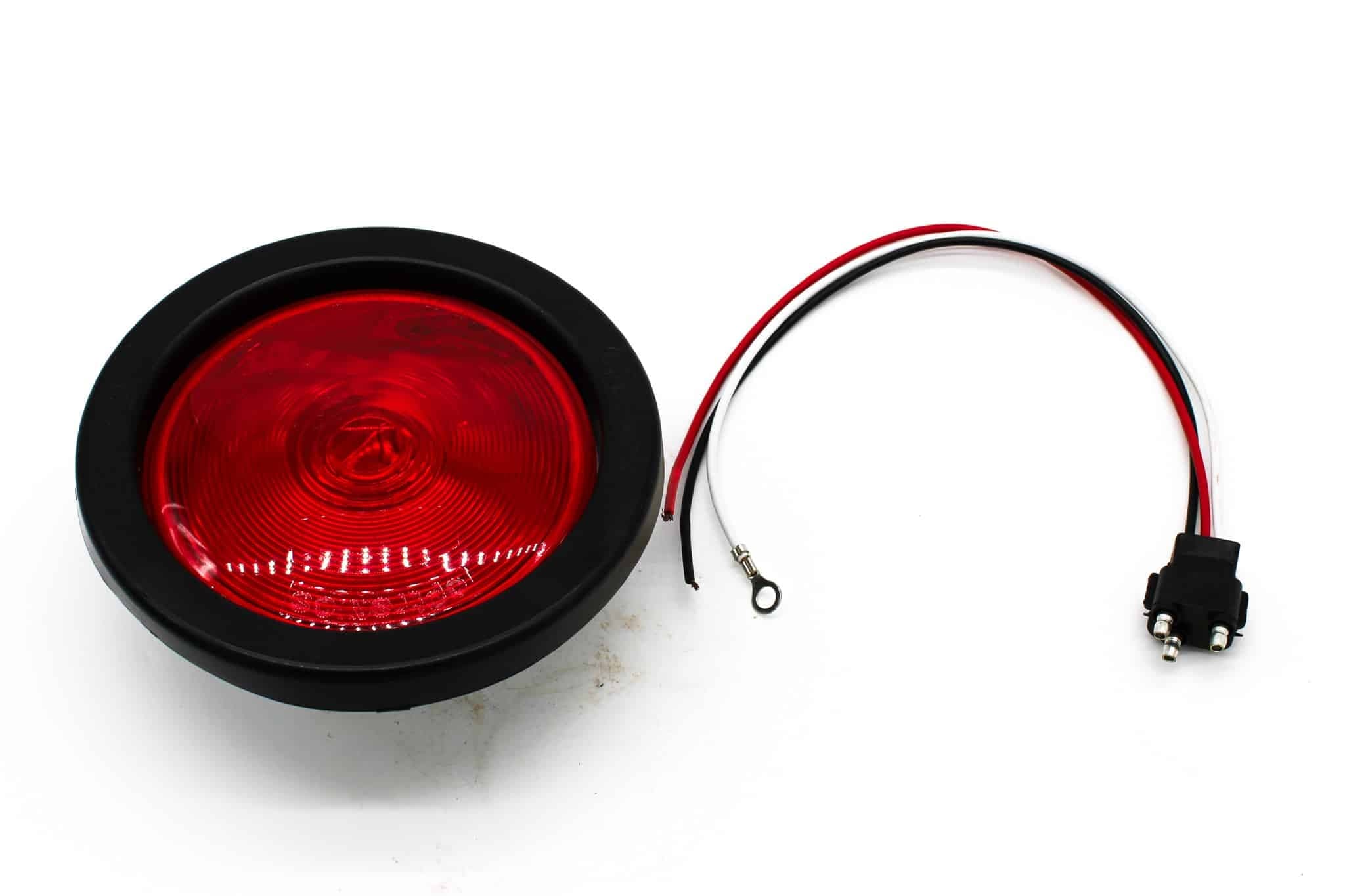 Capacity Bulb Red W Grommet - 103962 - Lights for yard trucks SKU 103962