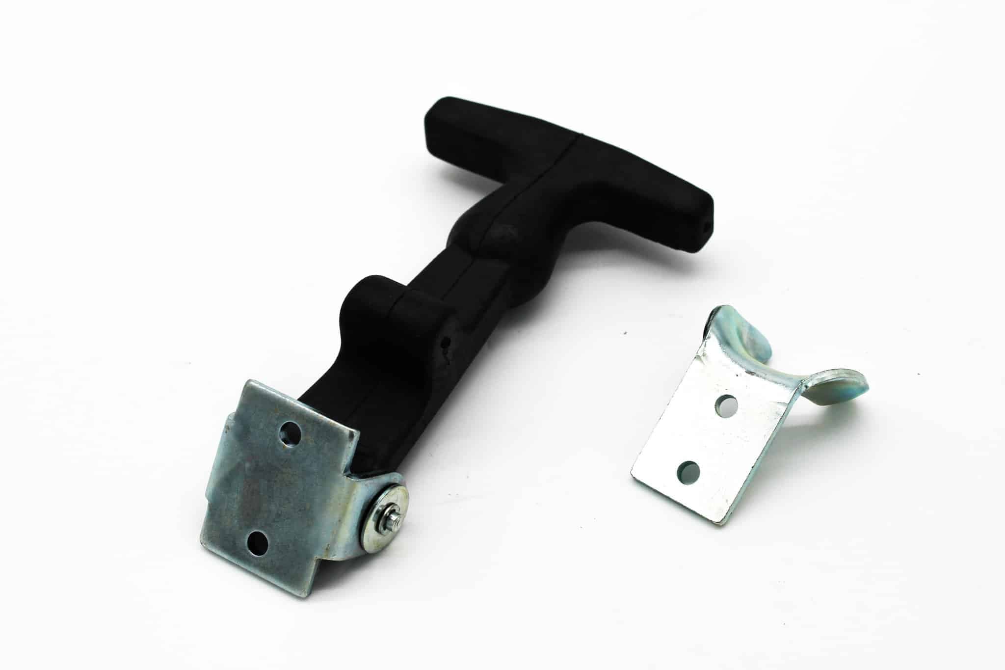 Capacity Brackets Rubber Hood Latch - yard truck part SKU 104010