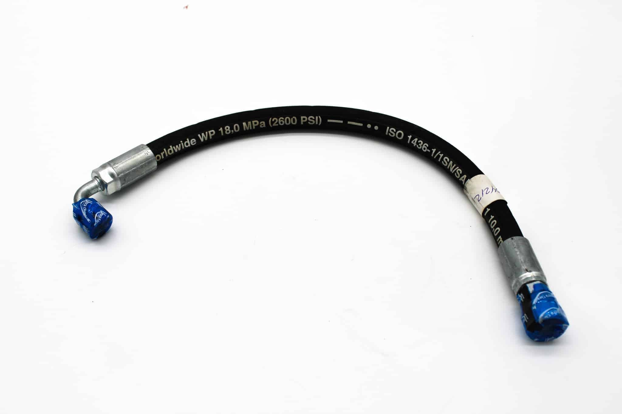 Capacity Hydraulic 18" #6 X #8 Hose - 104212 - Tubes & Lines for yard trucks SKU 104212