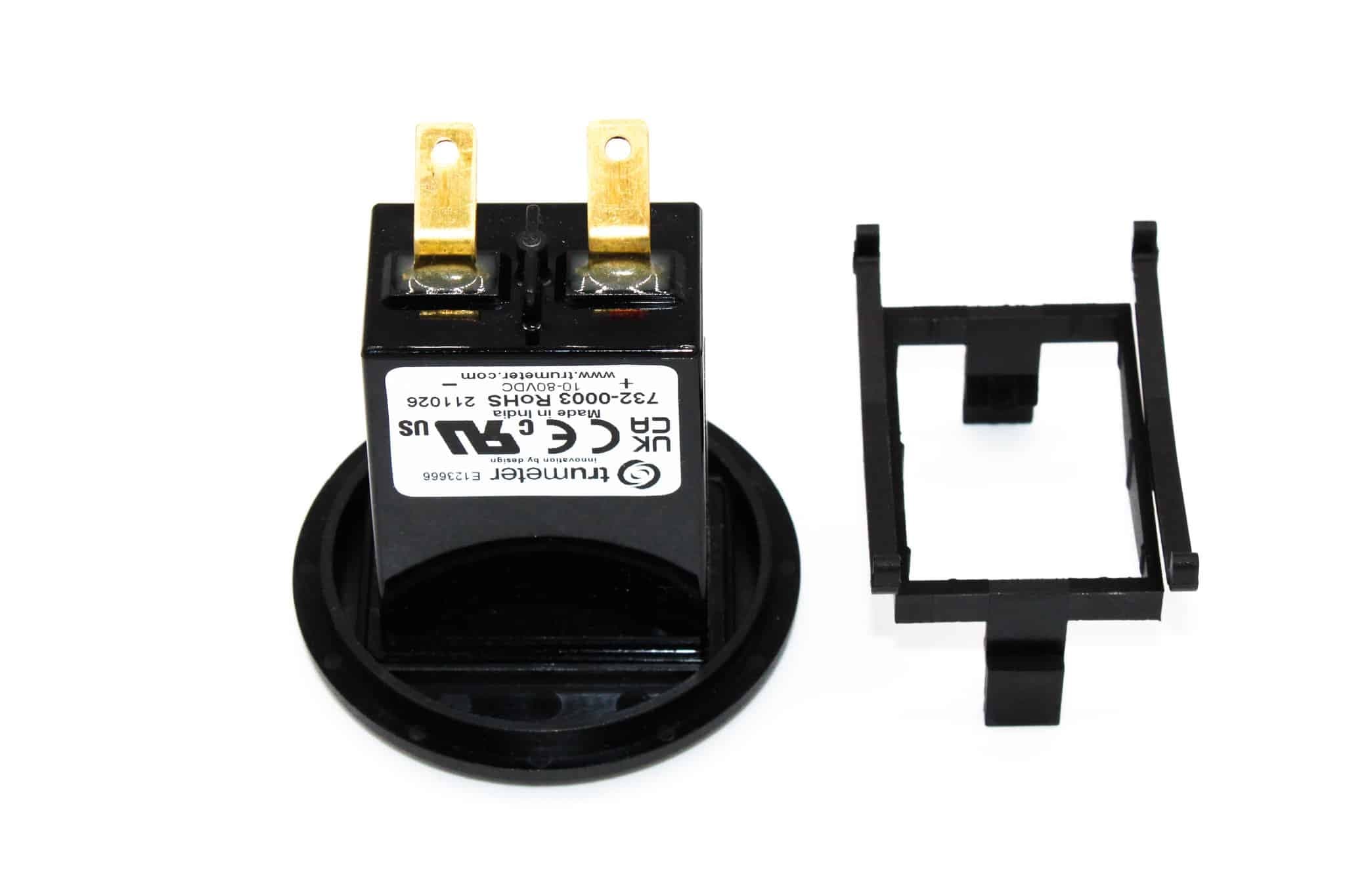 Capacity Hourmeter 5-Digit 12-48Vdc - 104252 - Cab for yard trucks SKU 104252