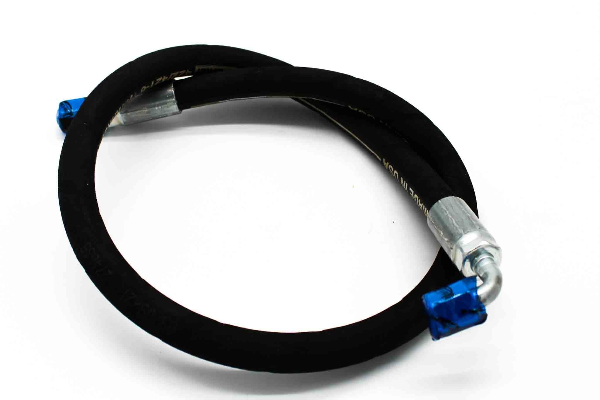Capacity Hose #6 Str X #6 90- 36" Assembly - 121644 - Tubes & Lines for yard trucks SKU 121644