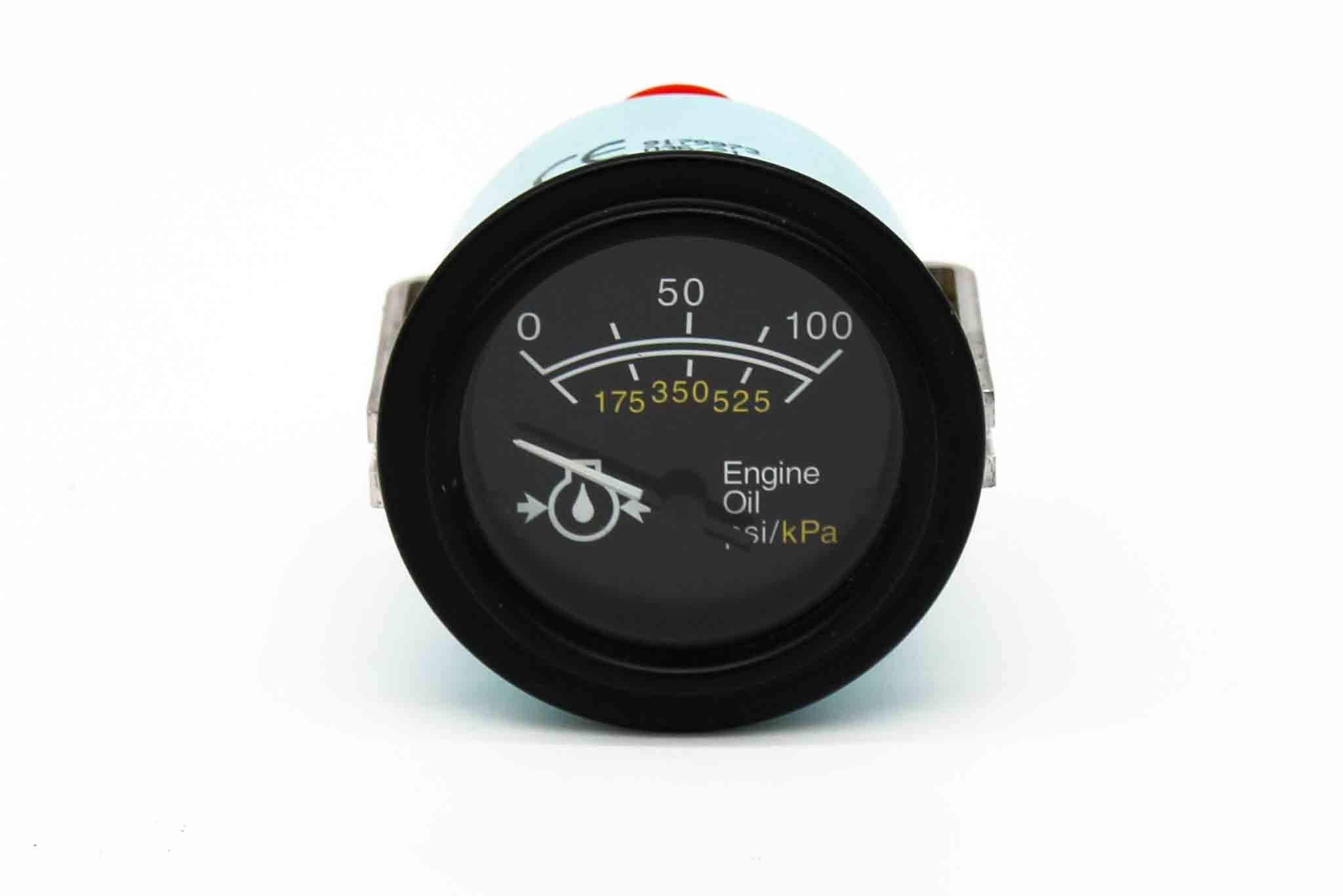 Capacity Gauge Oil Pressure 0-100 - 125865 - Cab for yard trucks SKU 125865