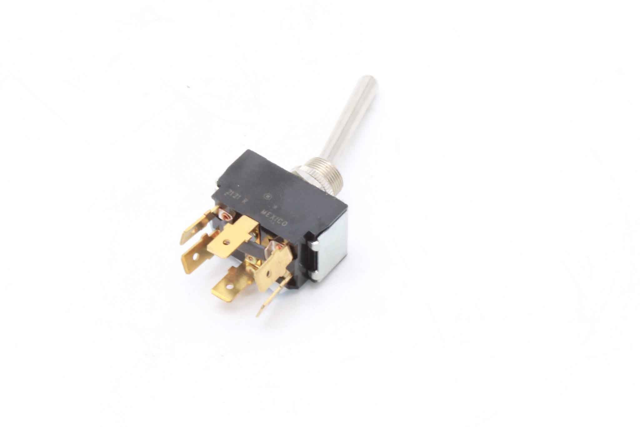 Capacity Headlamp Chrome Toggle Switch - 130480 - Electrical for yard trucks SKU 130480