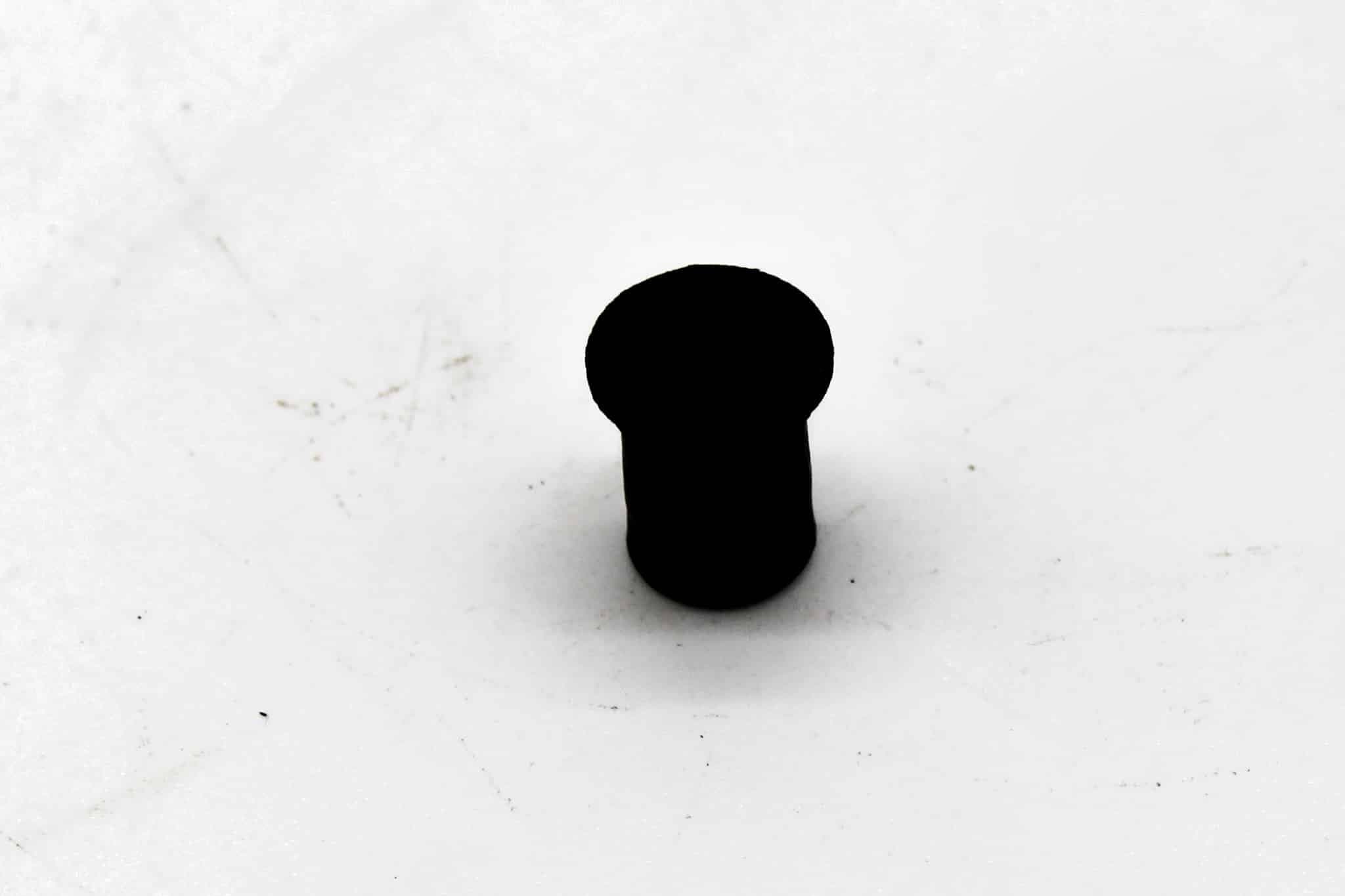 Capacity Well Rubber 10-32 Nut - 132539 - Fasteners for yard trucks SKU 132539