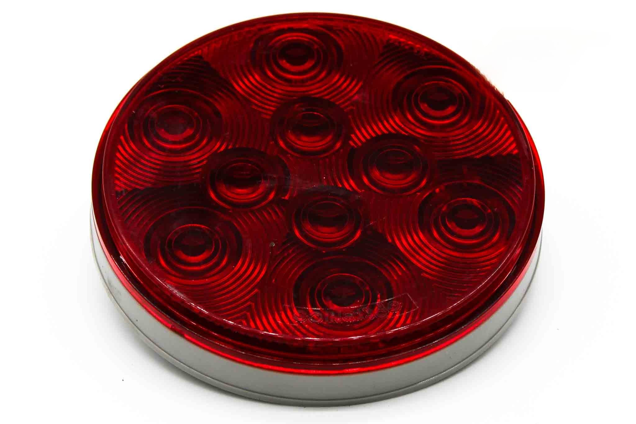 Capacity Lamp Stop Tail And Turn Red LED - 134835 - Electrical for yard trucks SKU 134835