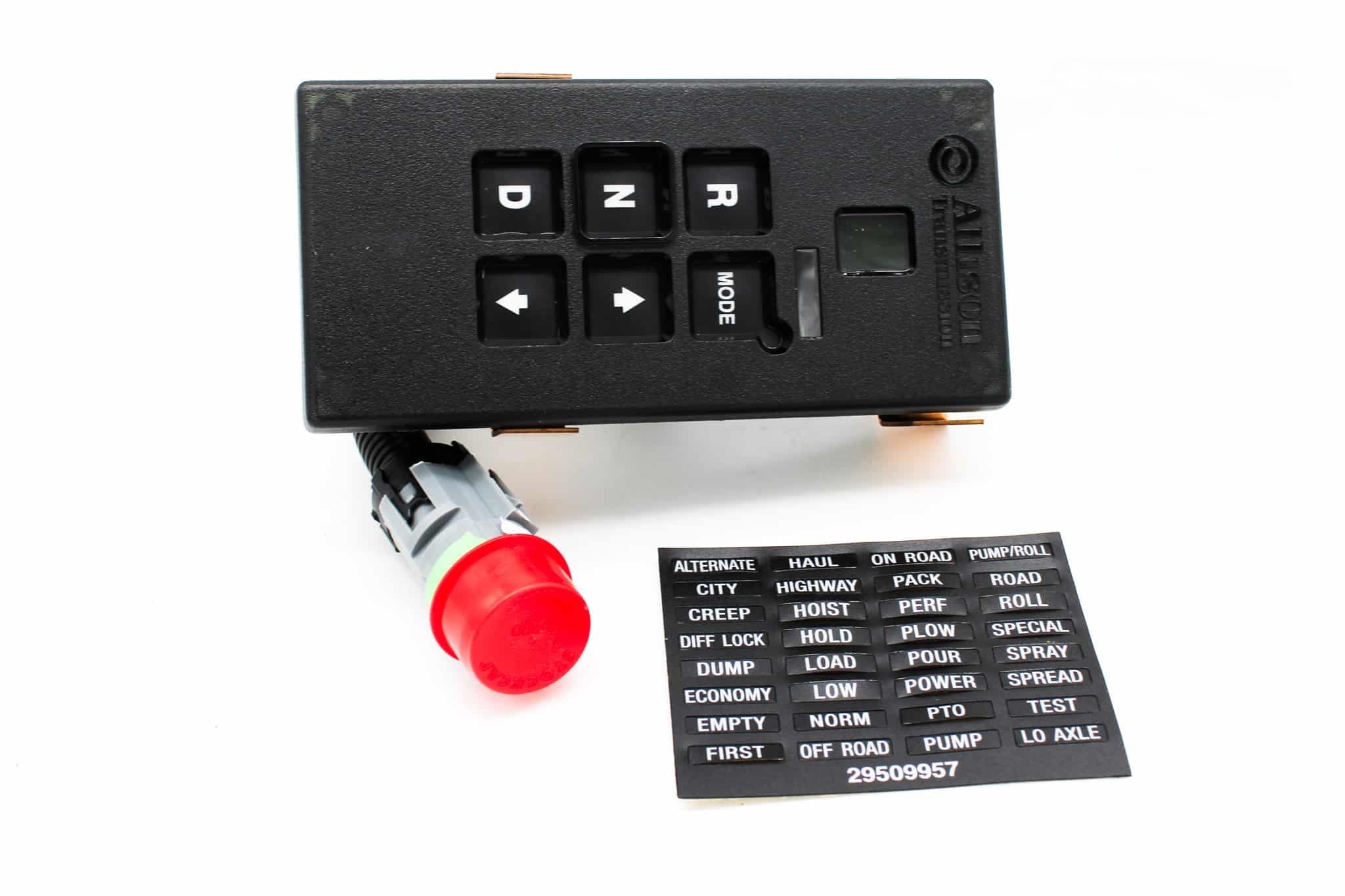 Capacity Selector Trans Push Button F / - 137380 - Cab for yard trucks SKU 137380