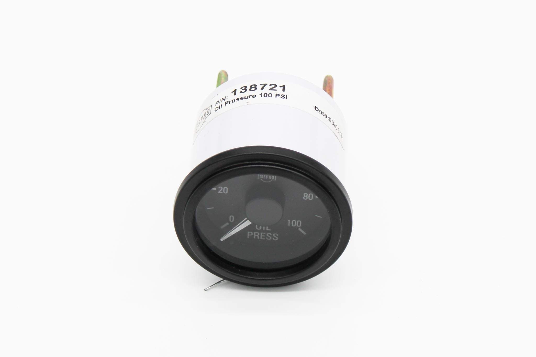 Capacity Gauge Oil Pressure J1939 - 138721 - Safety Systems for yard trucks SKU 138721