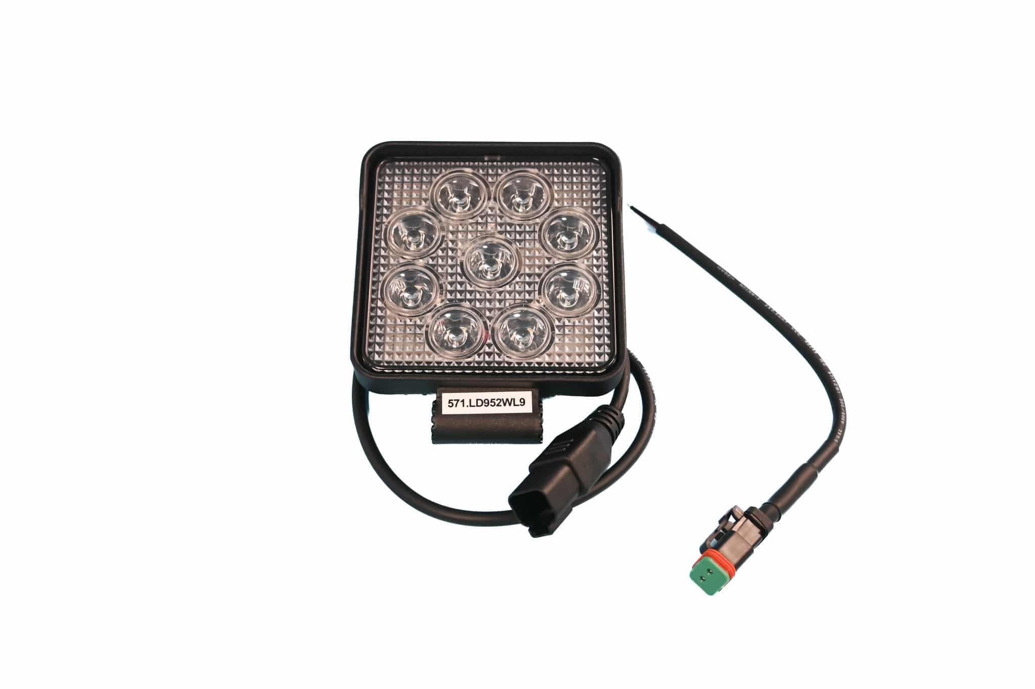 Capacity Worklight LED 5" X 4.5" 12-36V - 152707 - Miscellaneous for yard trucks SKU 152707