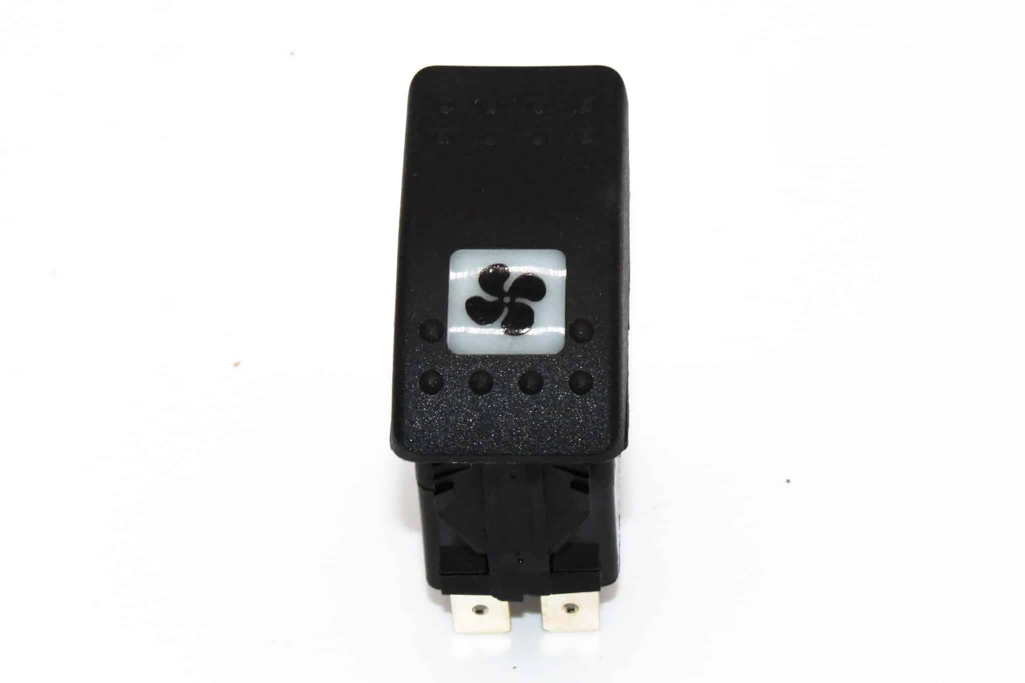 Capacity Rocker 12v Spst Aux Fan Switch - 153919 - Electrical for yard trucks SKU 153919