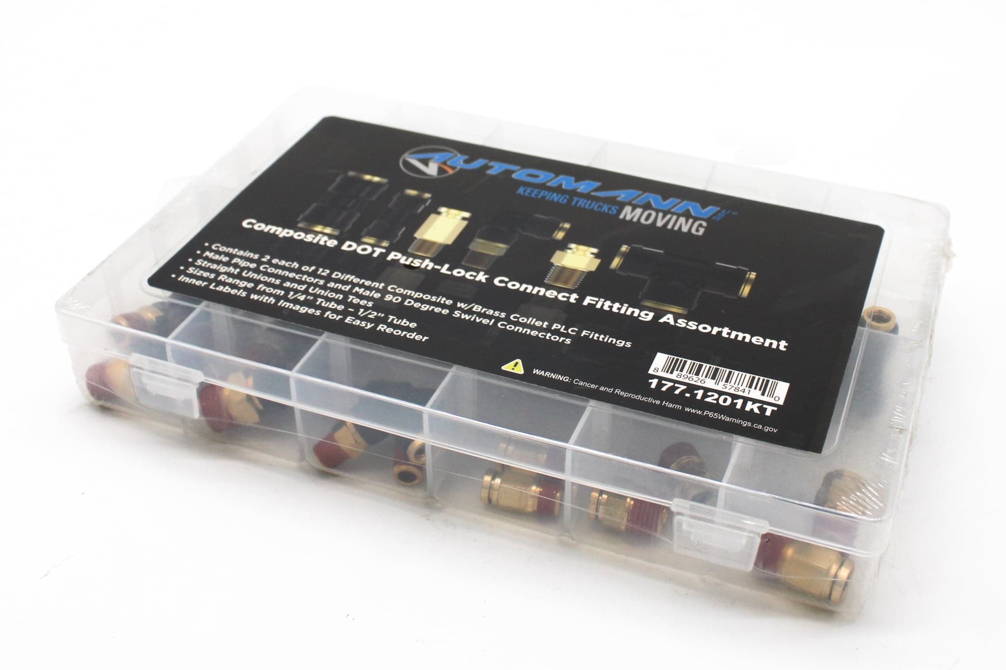 Automann Composite W Brass Kit Fitting - 177.1201KT - Miscellaneous for yard trucks SKU 177.1201KT