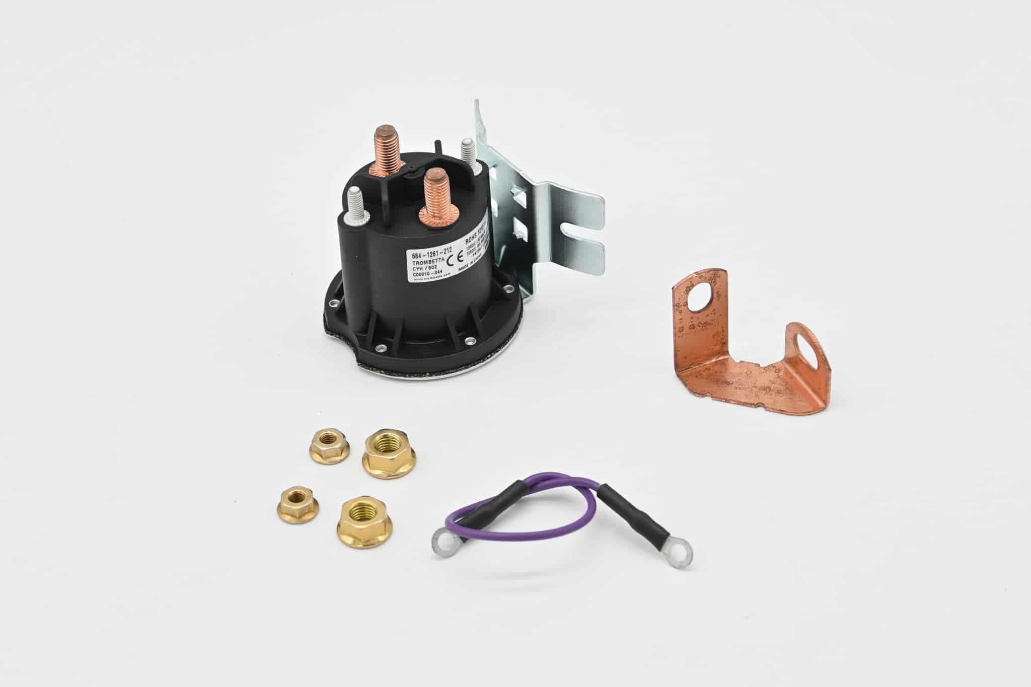 Autocar Cab Solenoid Pump - 17744 - yard truck part SKU 17744