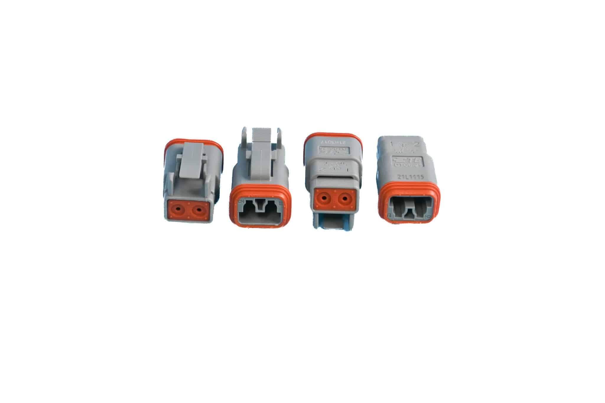 Automann Deutsch Plug Set 2 Cavity 4Pk - 178.8302P-4 - Miscellaneous for yard trucks SKU 178.8302P-4